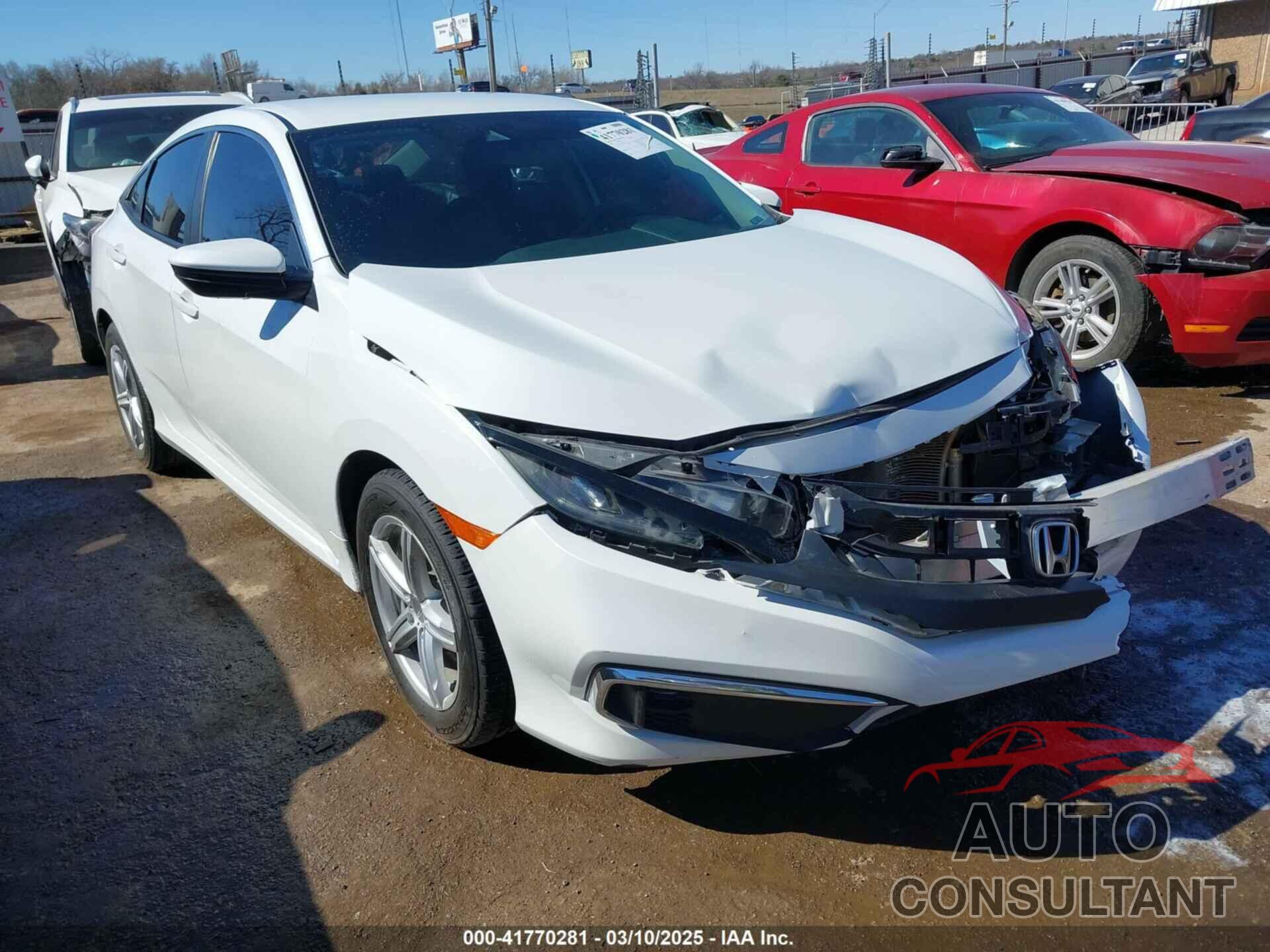 HONDA CIVIC 2020 - 19XFC2F63LE019596