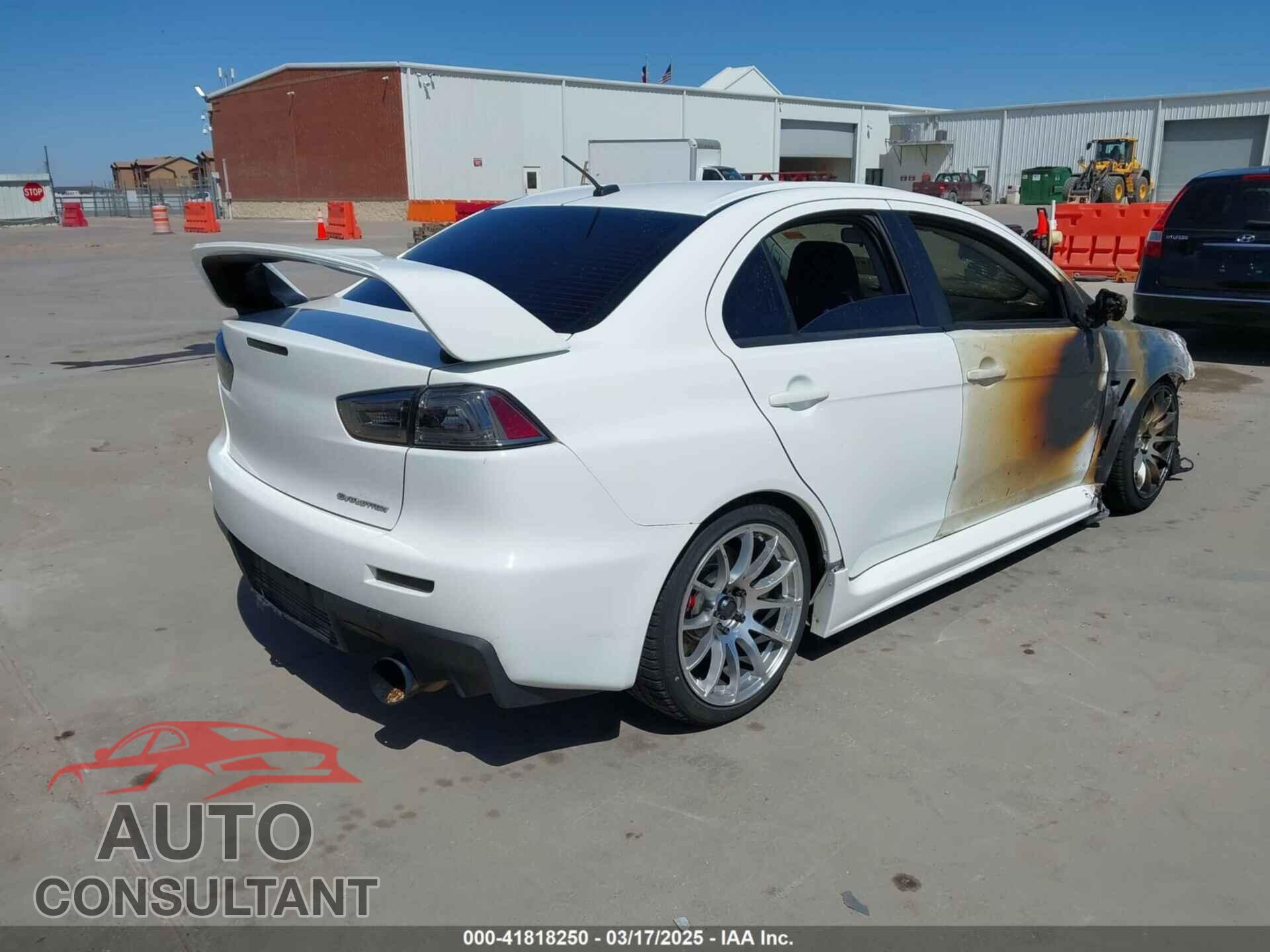 MITSUBISHI LANCER EVOLUTION 2014 - JA32W8FVXEU021395