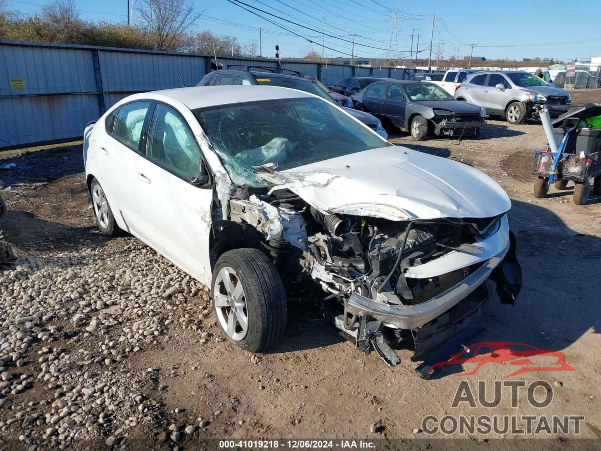 DODGE DART 2016 - 1C3CDFBB0GD544122