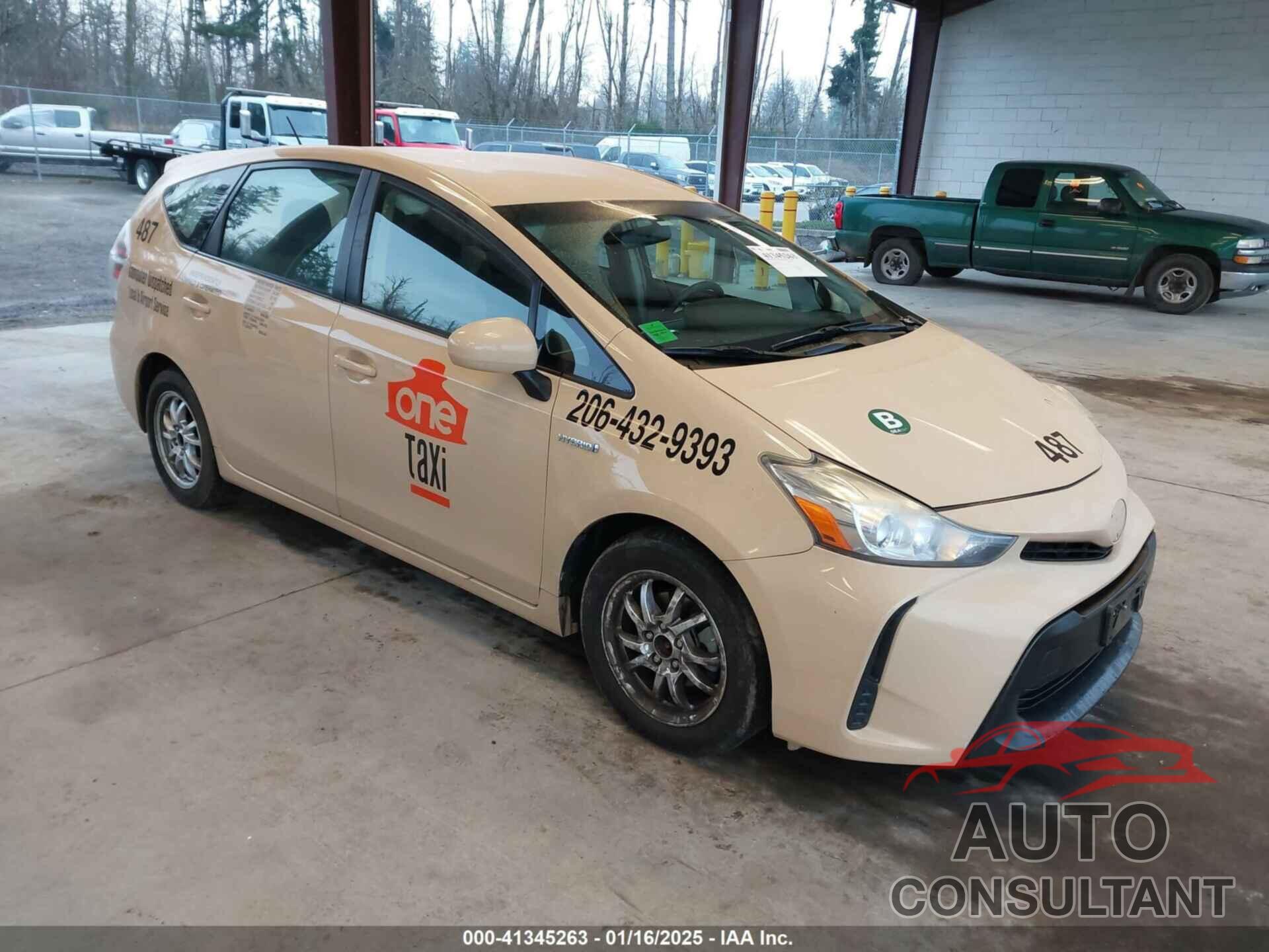 TOYOTA PRIUS V 2015 - JTDZN3EU4FJ030479