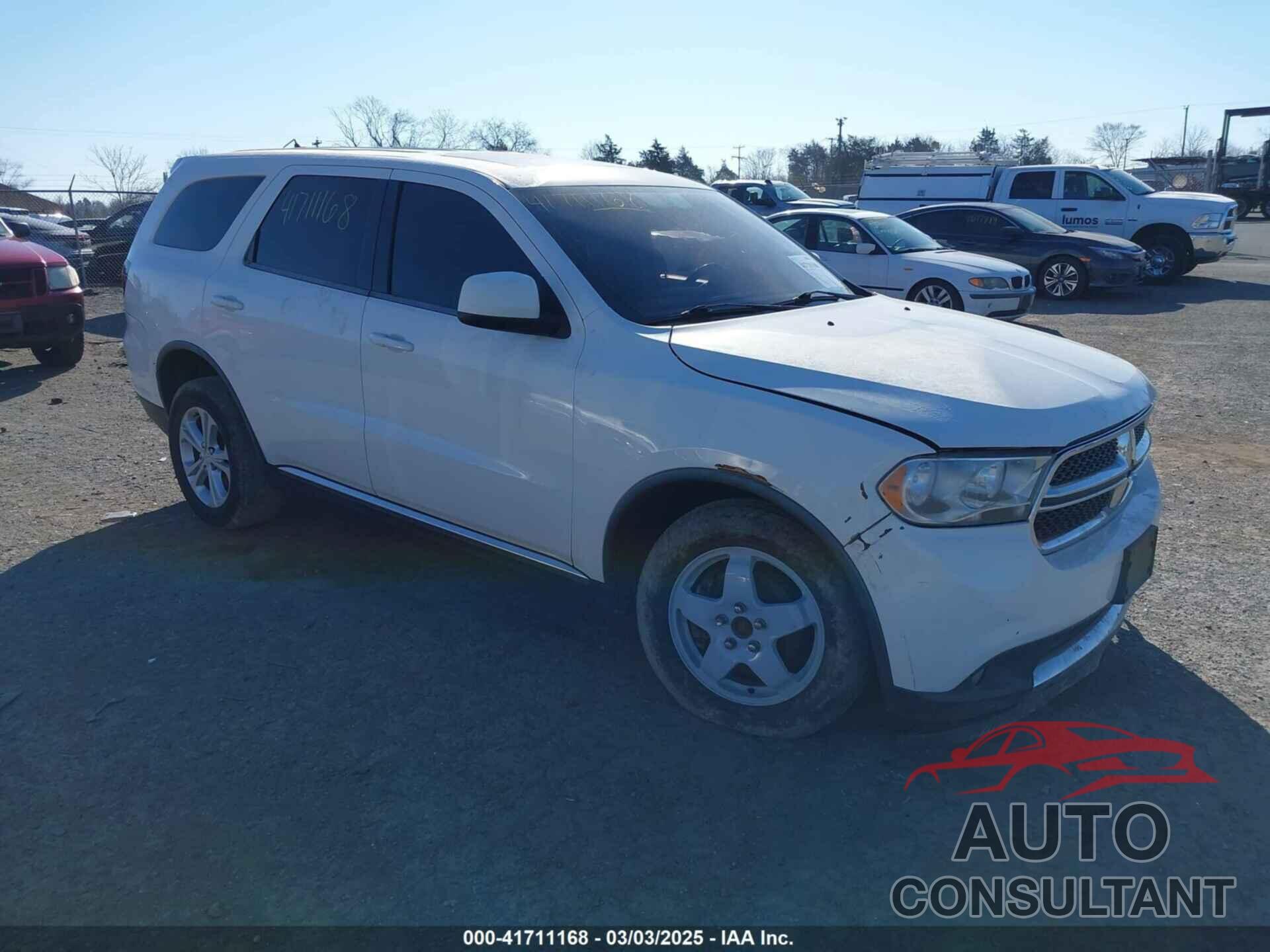 DODGE DURANGO 2012 - 1C4RDJAG6CC100782