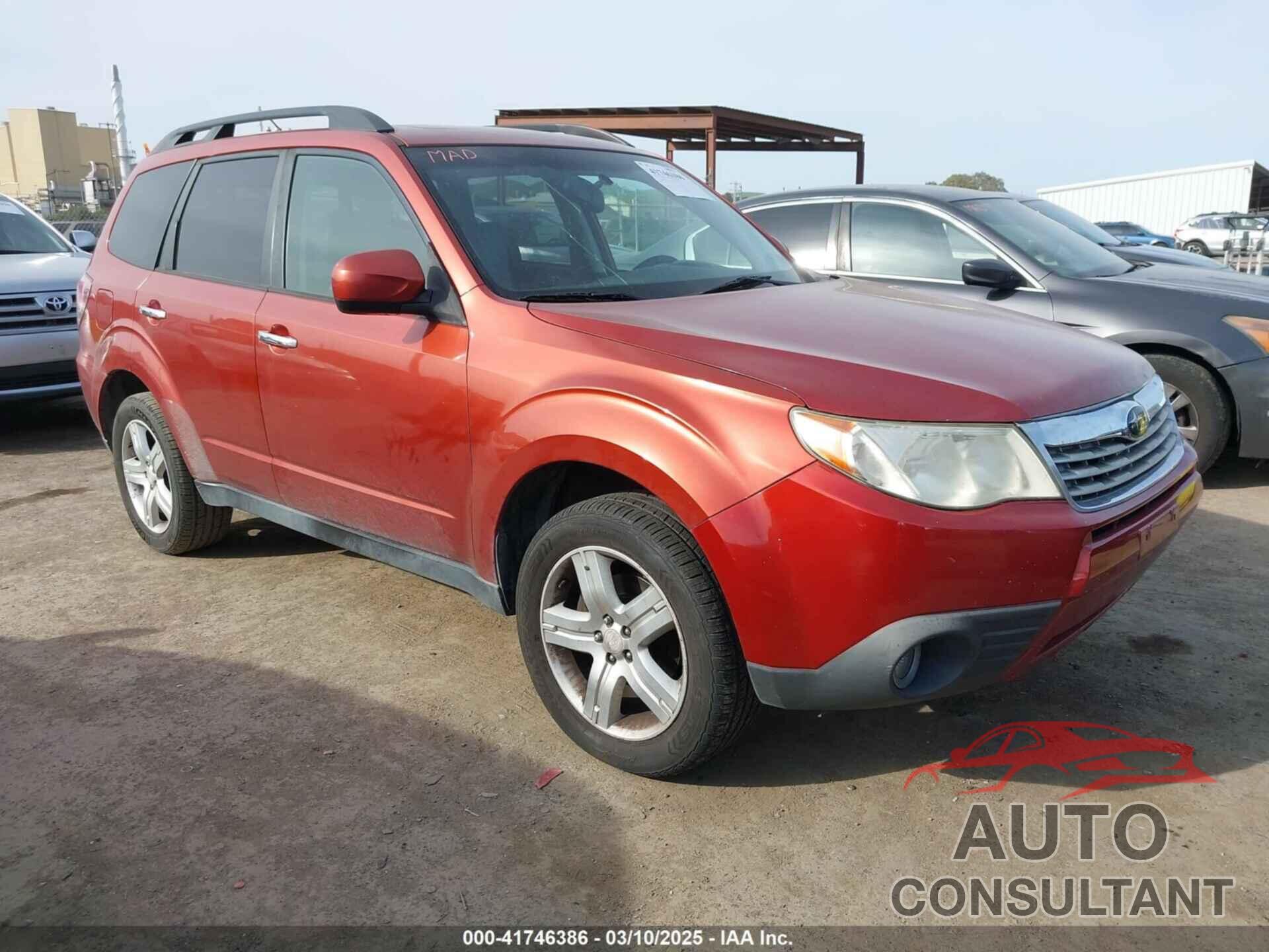 SUBARU FORESTER 2010 - JF2SH6DC0AH806742