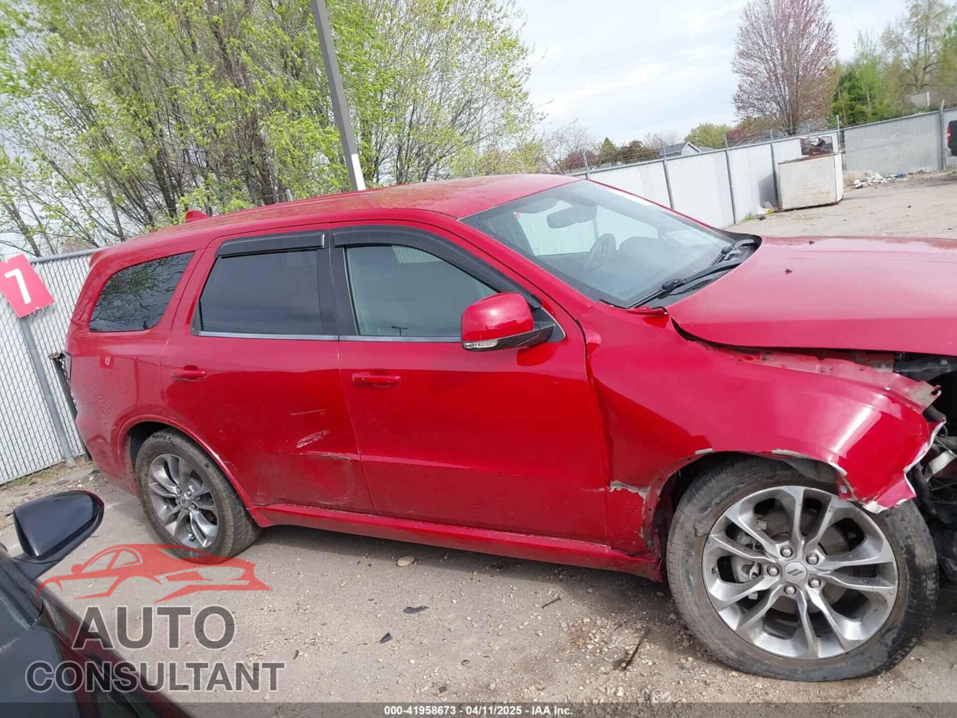 DODGE DURANGO 2019 - 1C4RDJDG2KC744144