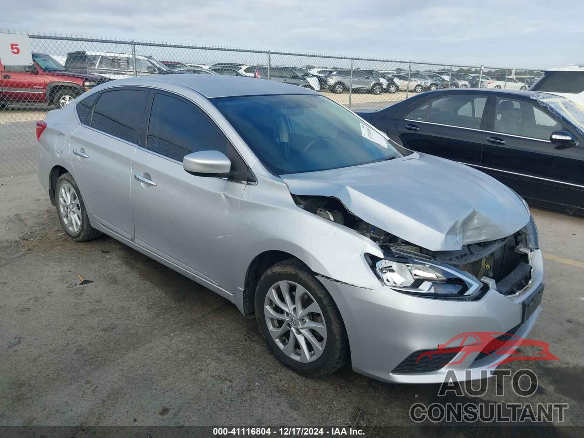 NISSAN SENTRA 2018 - 3N1AB7AP3JY315159