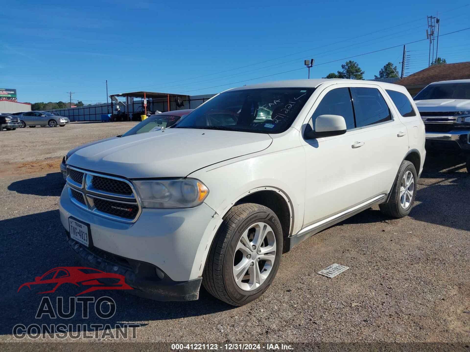 DODGE DURANGO 2012 - 1C4RDHAG8CC271221