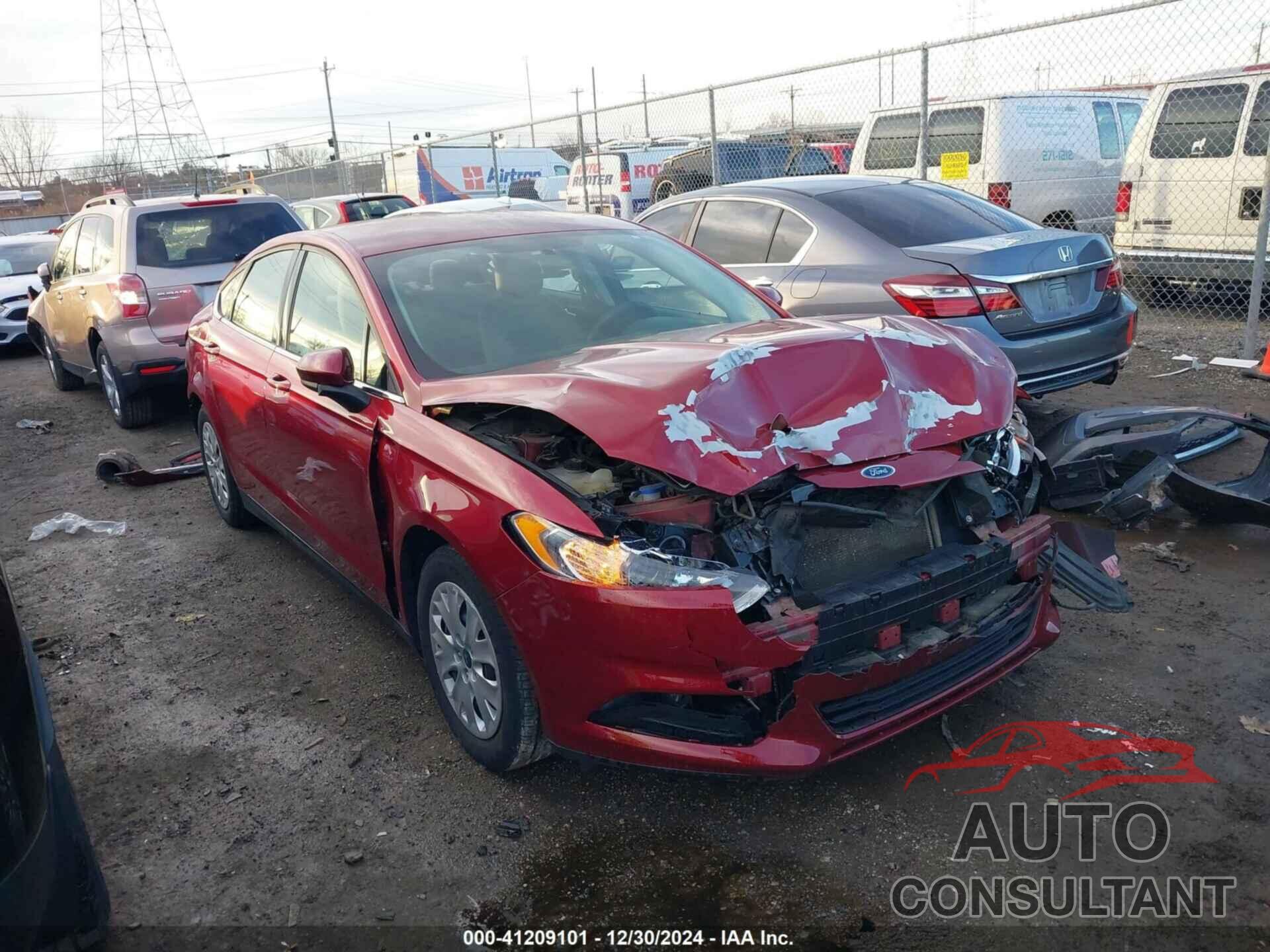 FORD FUSION 2014 - 1FA6P0G77E5392175