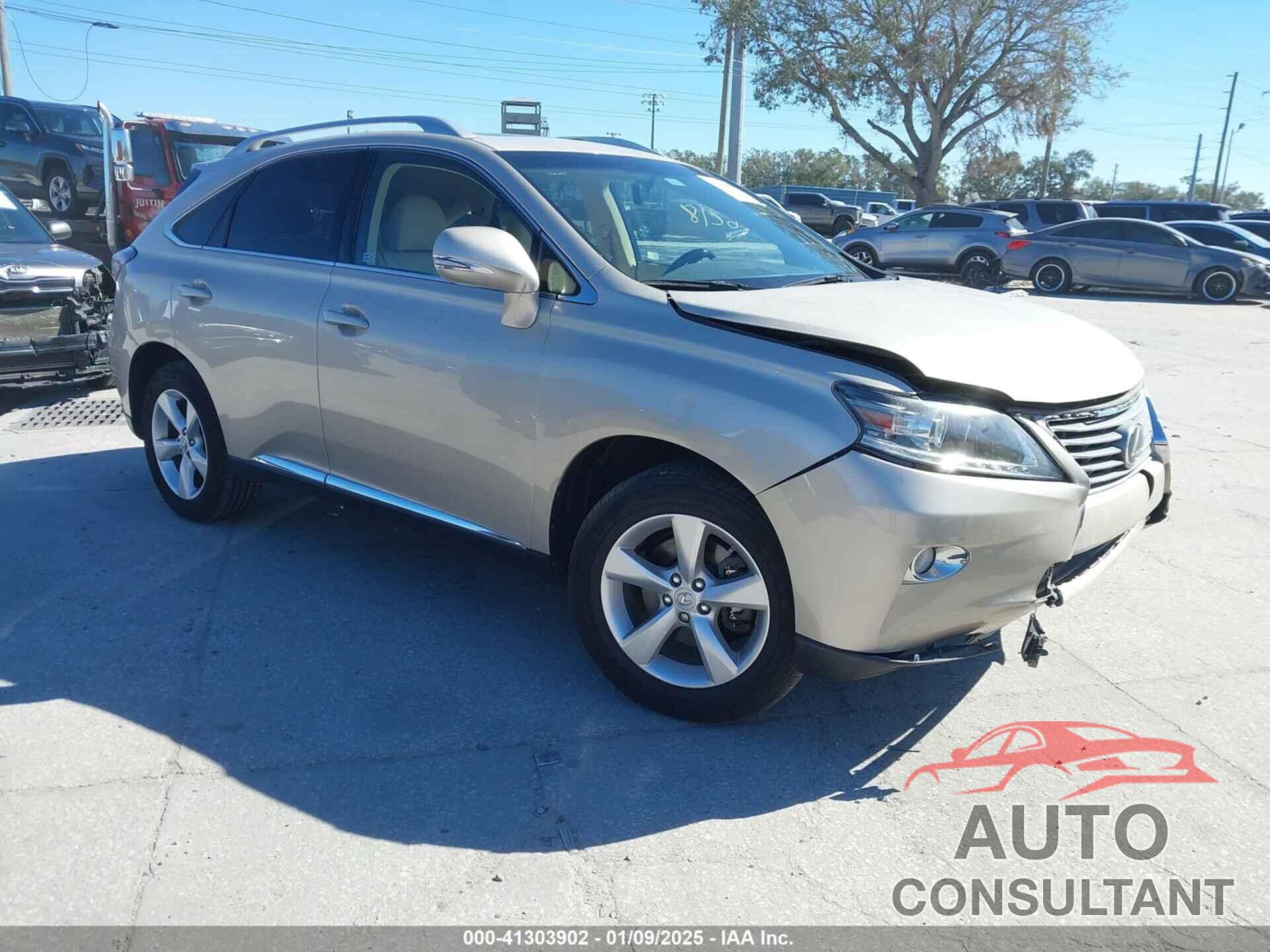 LEXUS RX 350 2013 - JTJZK1BA6D2417630