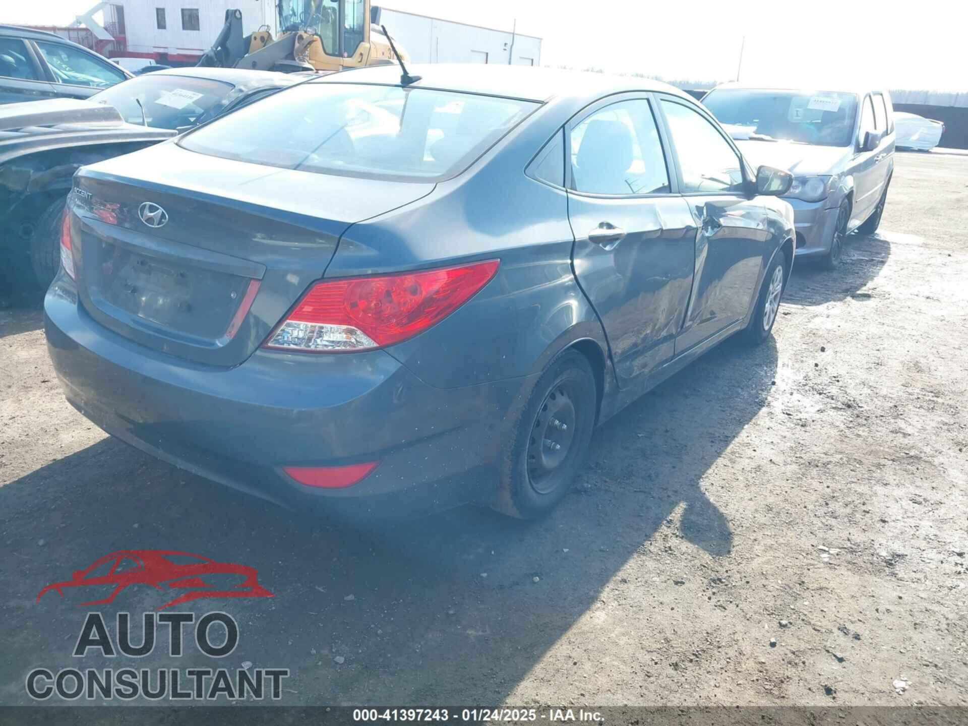 HYUNDAI ACCENT 2012 - KMHCT4AE1CU215143