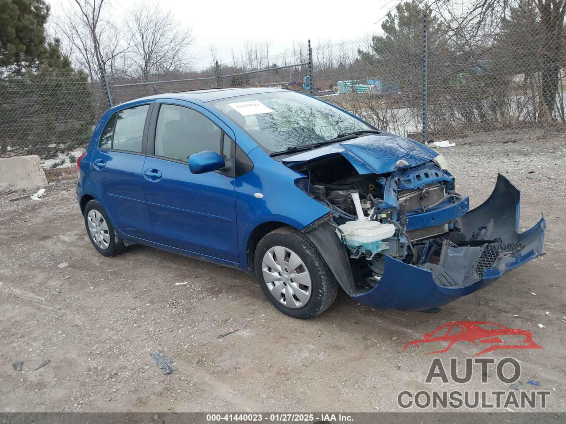 TOYOTA YARIS 2009 - JTDKT903X95258976
