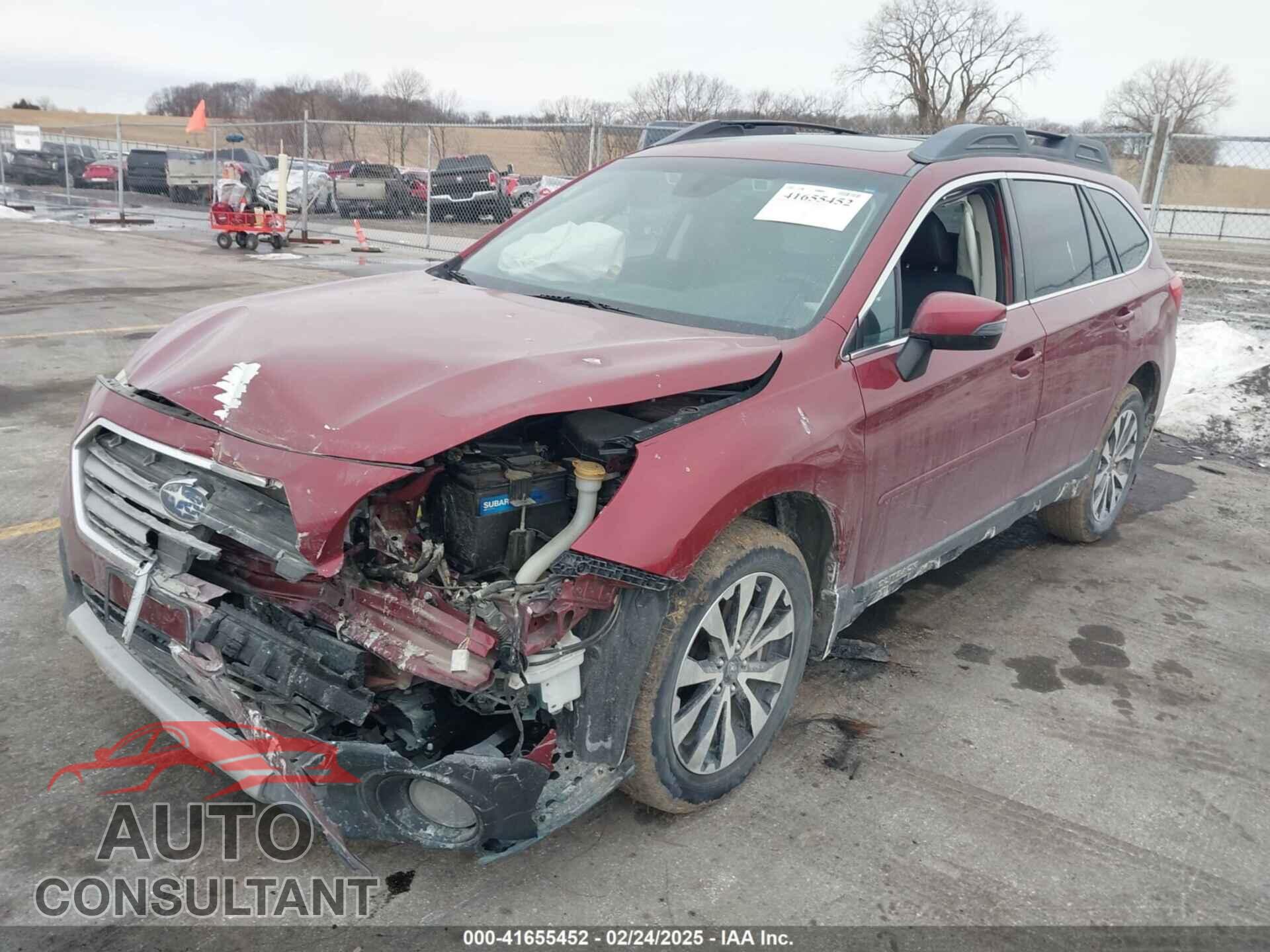 SUBARU OUTBACK 2017 - 4S4BSENC7H3218641