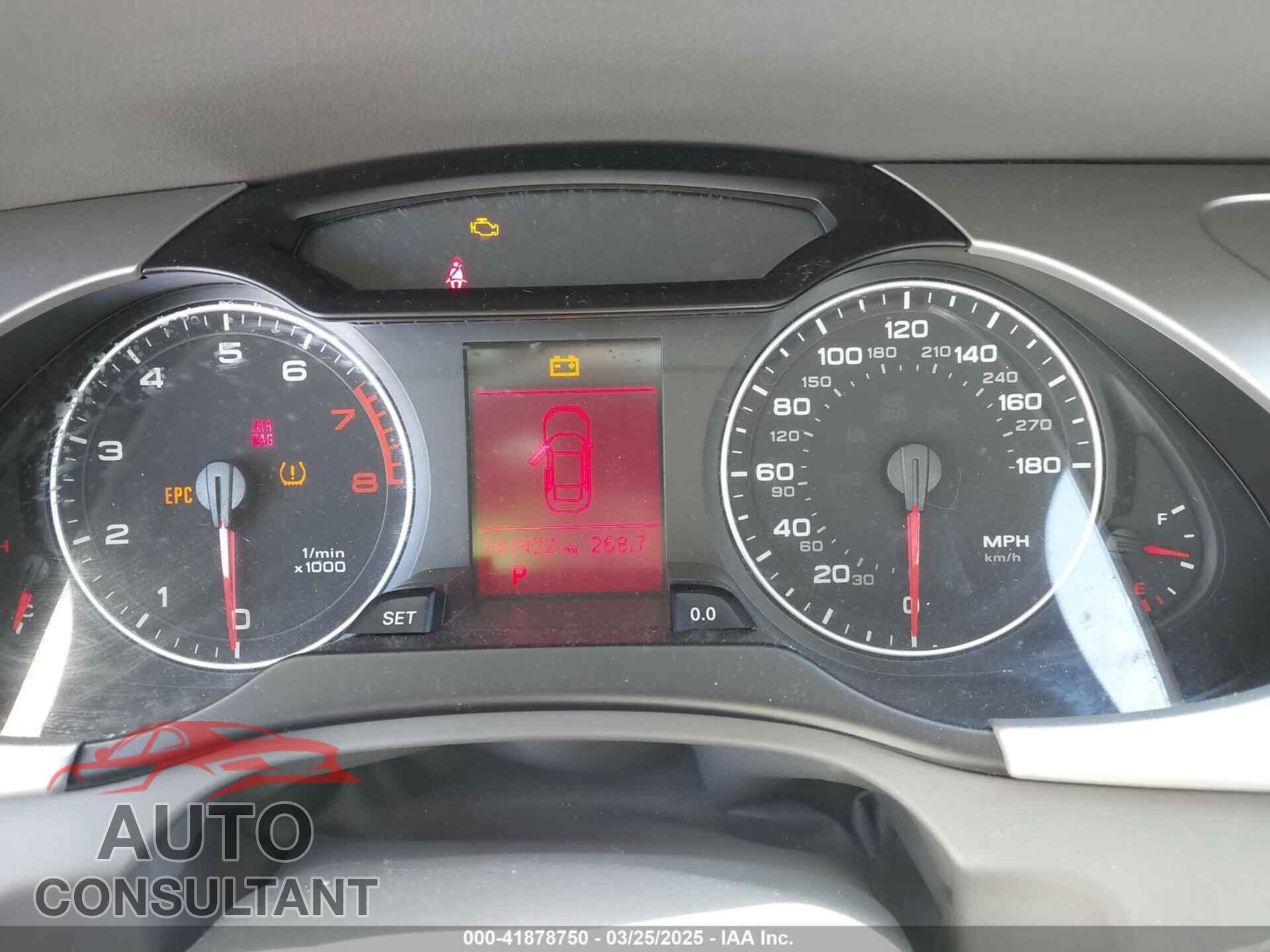 AUDI A4 2012 - WAUFFAFL8CA116686