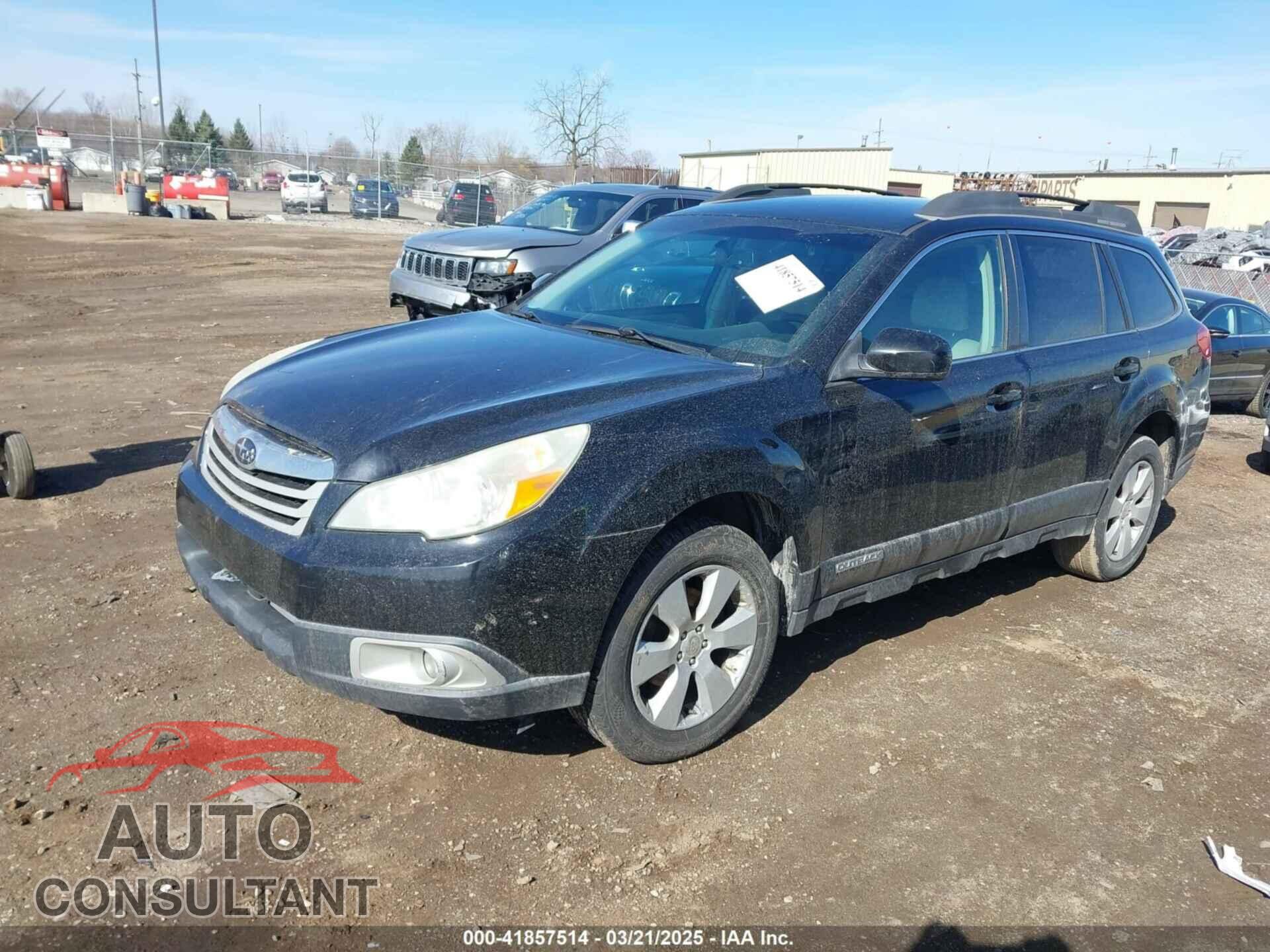 SUBARU OUTBACK 2011 - 4S4BRCCC4B3365705