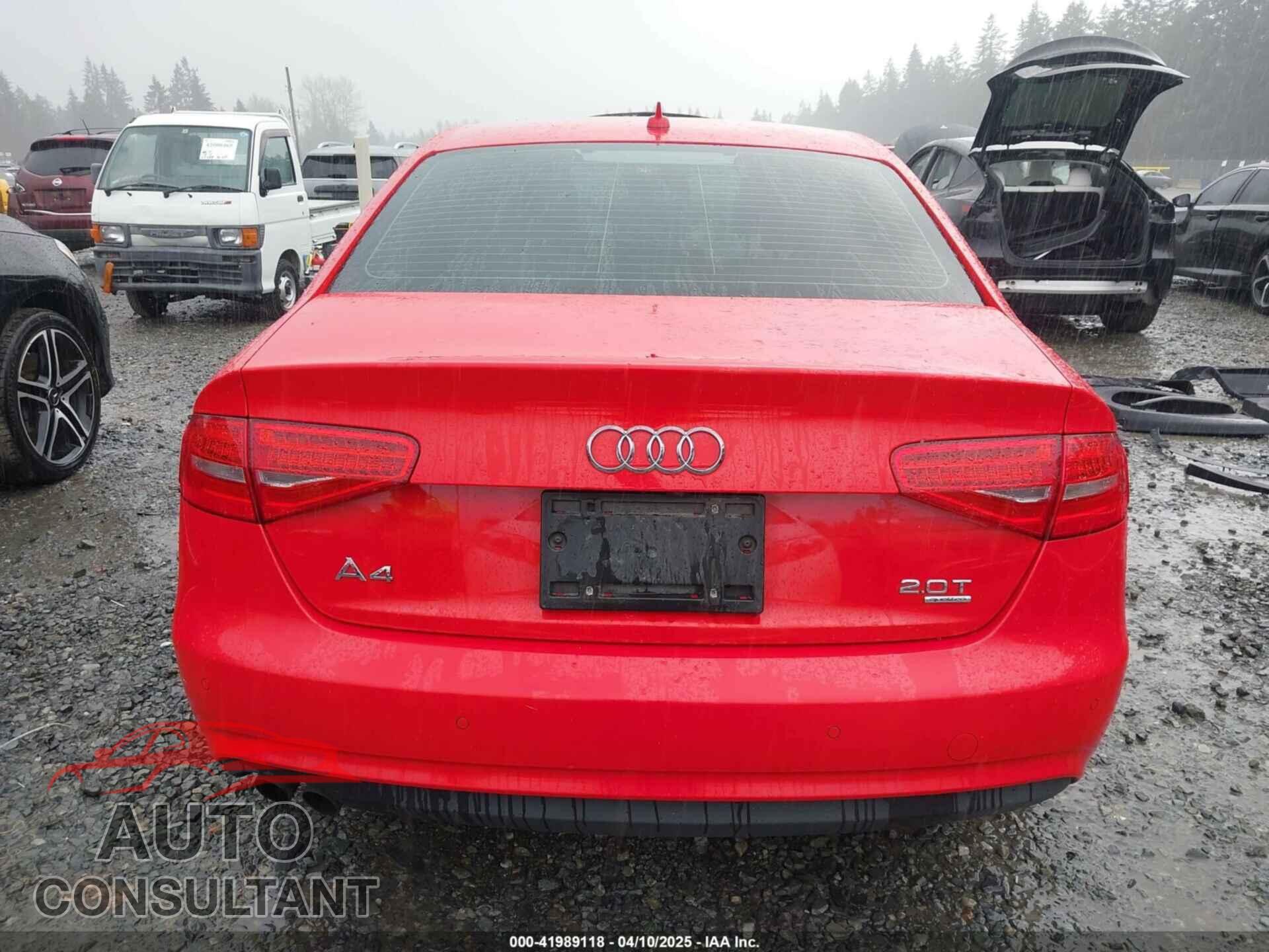AUDI A4 2013 - WAUKFAFL8DN022686