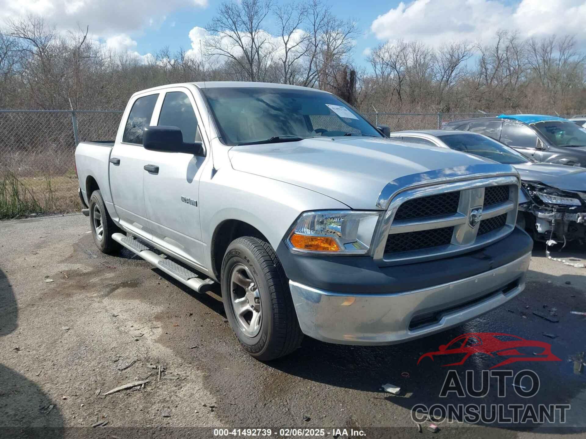 DODGE RAM 1500 2010 - 1D7RB1CP9AS177934