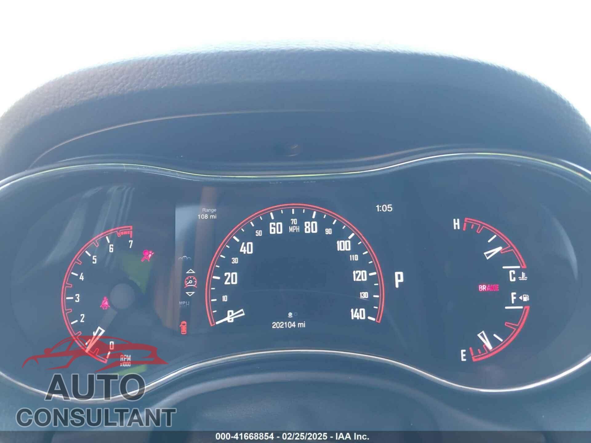 DODGE DURANGO 2015 - 1C4RDHDG7FC916697
