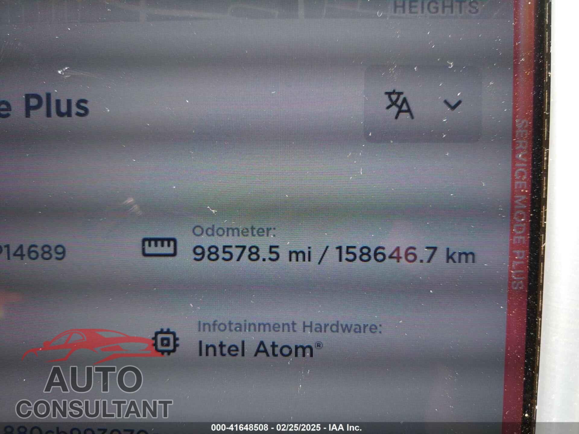TESLA MODEL S 2013 - 5YJSA1CG2DFP14689