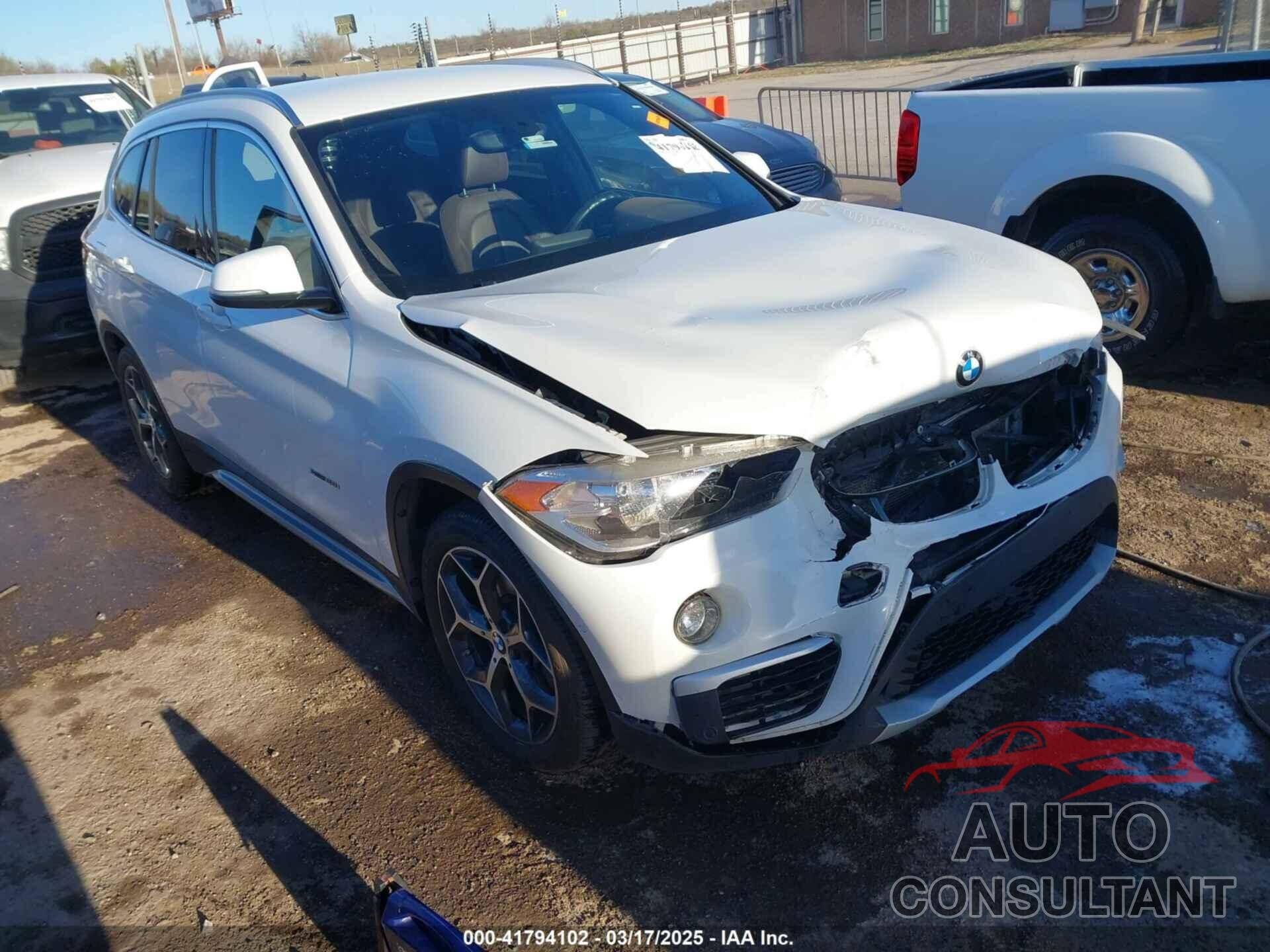 BMW X1 2016 - WBXHT3C37GP888249