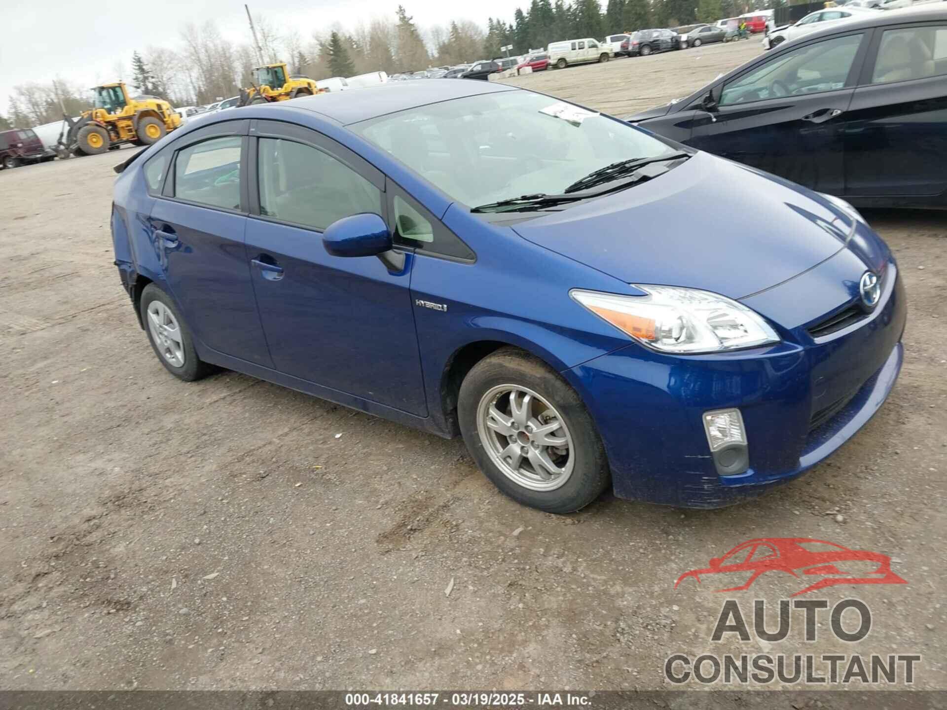 TOYOTA PRIUS 2011 - JTDKN3DU0B0271751