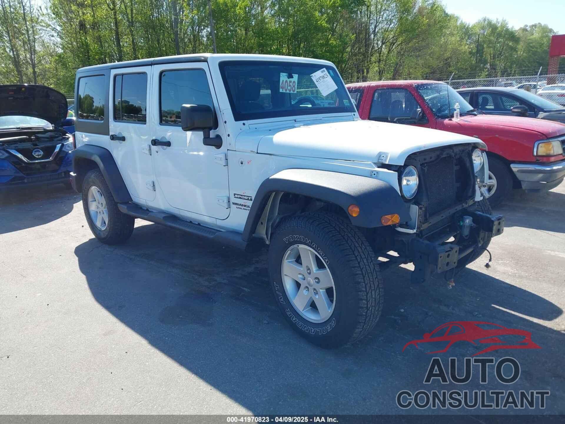 JEEP WRANGLER UNLIMITED 2017 - 1C4BJWDG3HL574182