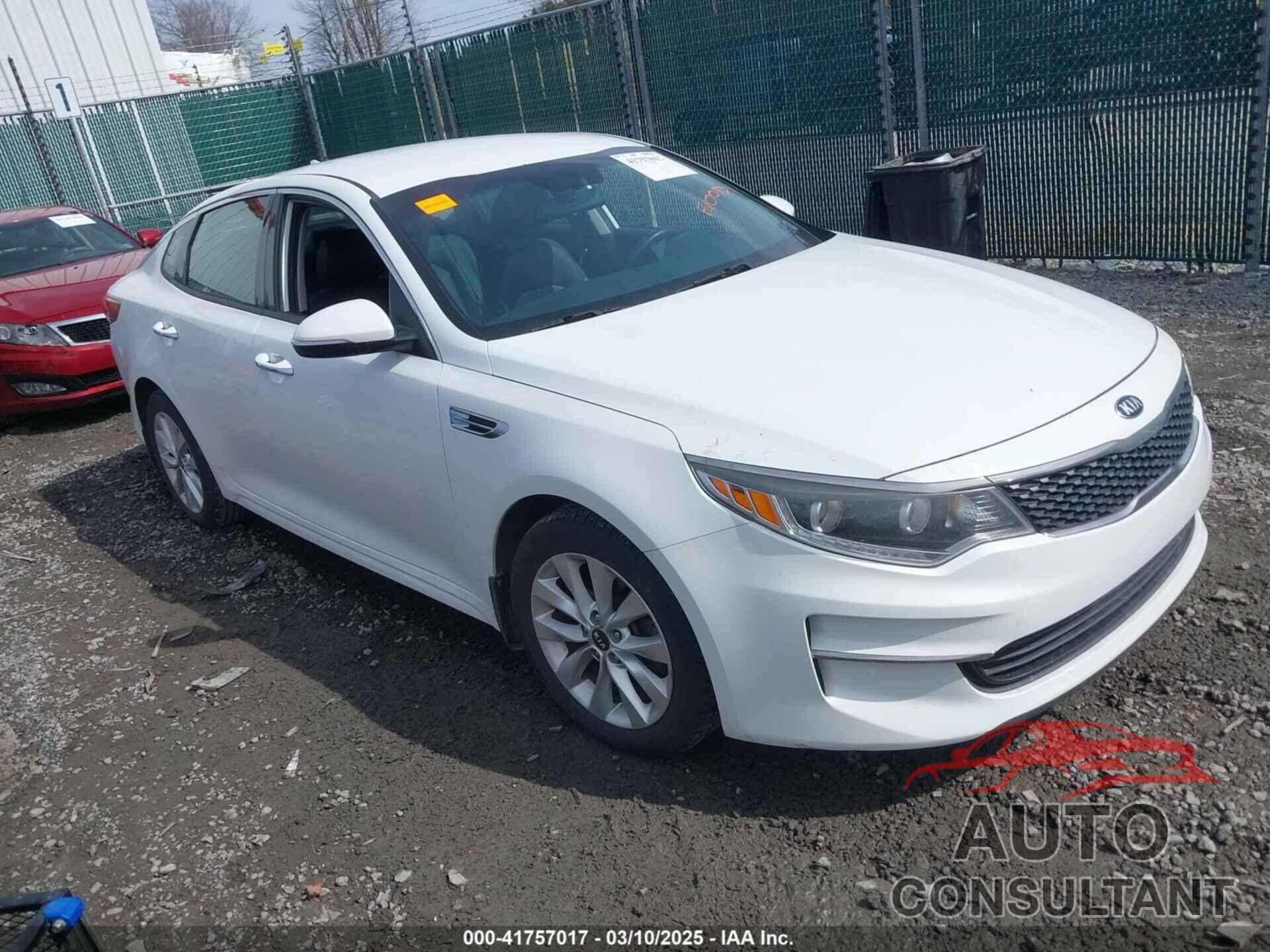 KIA OPTIMA 2016 - 5XXGU4L38GG107824