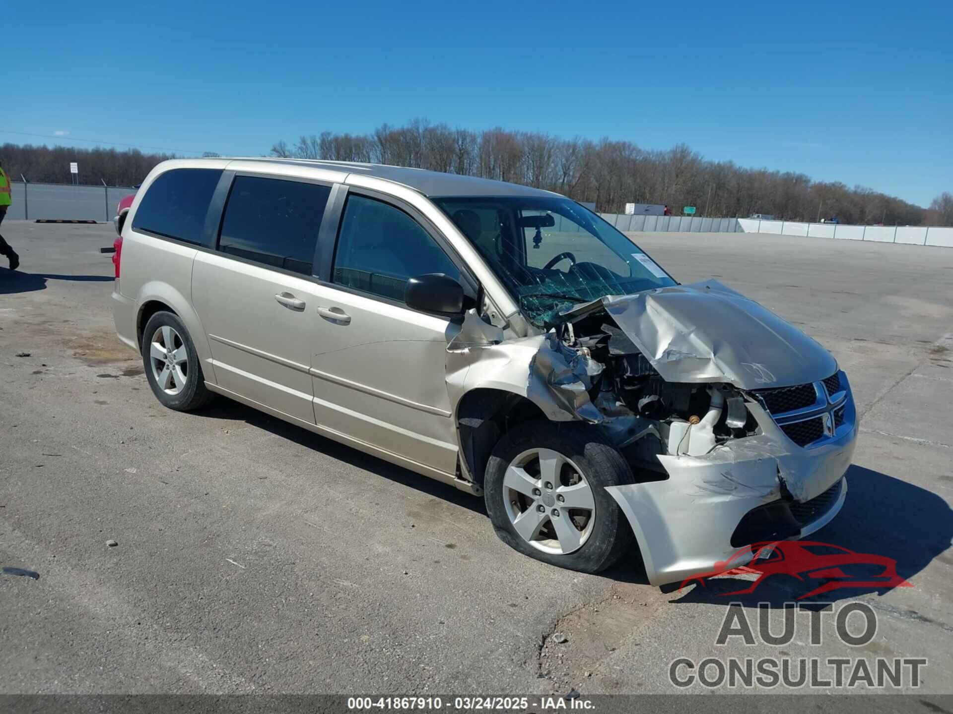 DODGE GRAND CARAVAN 2013 - 2C4RDGBGXDR643918