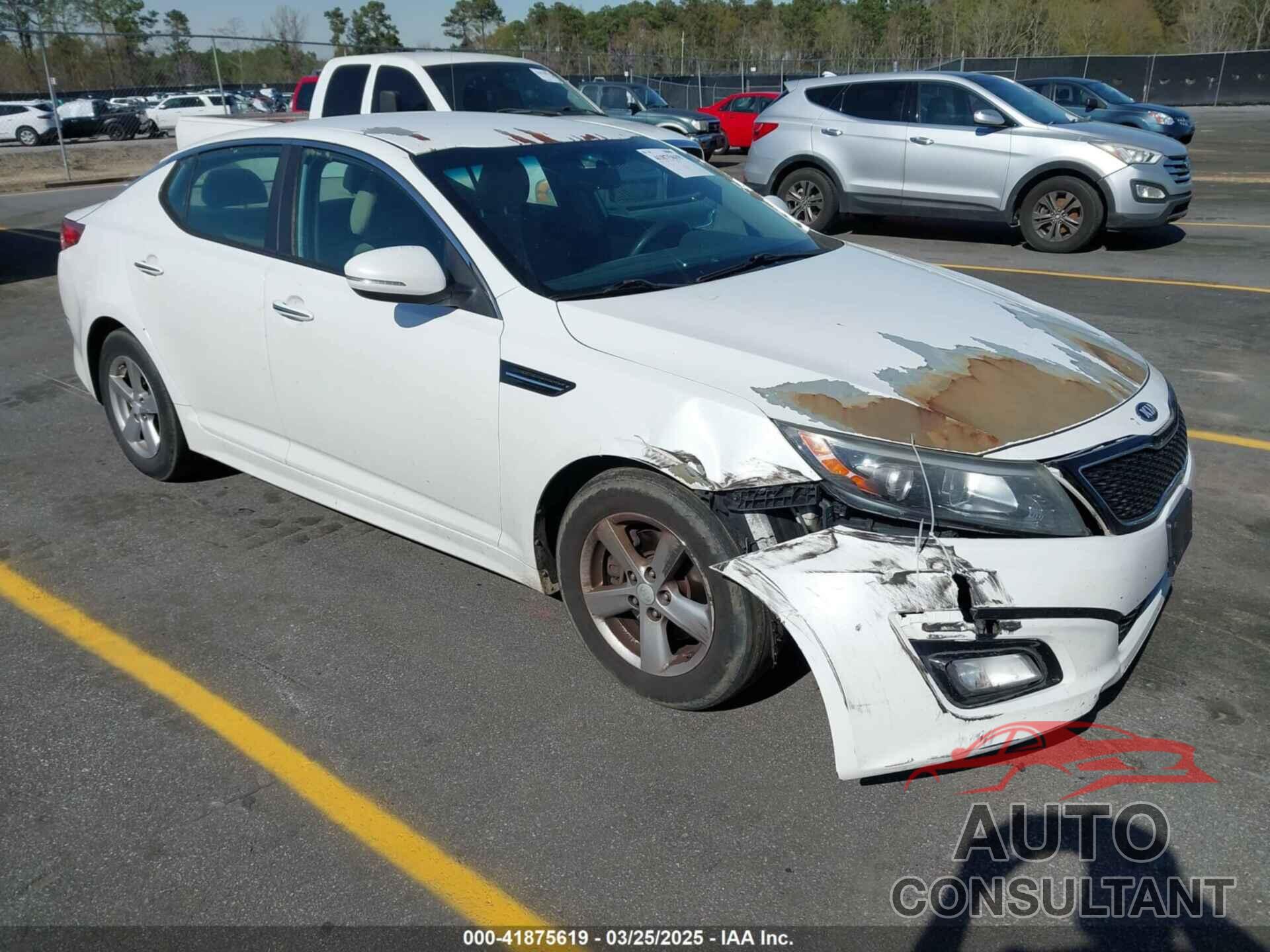KIA OPTIMA 2014 - 5XXGM4A78EG280942