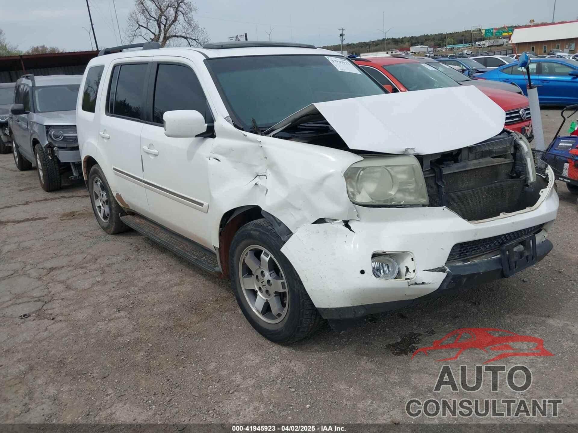 HONDA PILOT 2009 - 5FNYF48929B032510