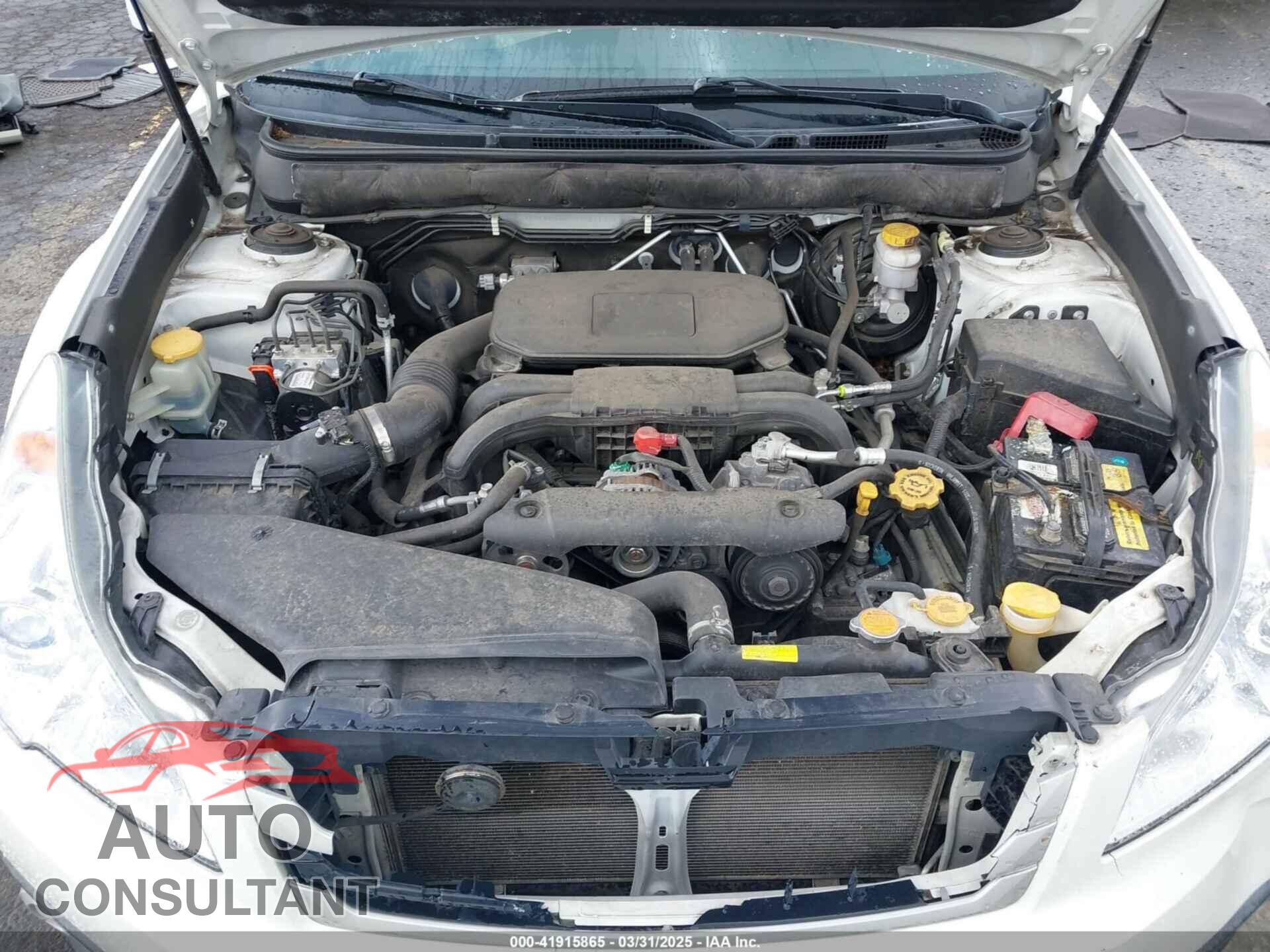 SUBARU OUTBACK 2012 - 4S4BRBLC5C3204422