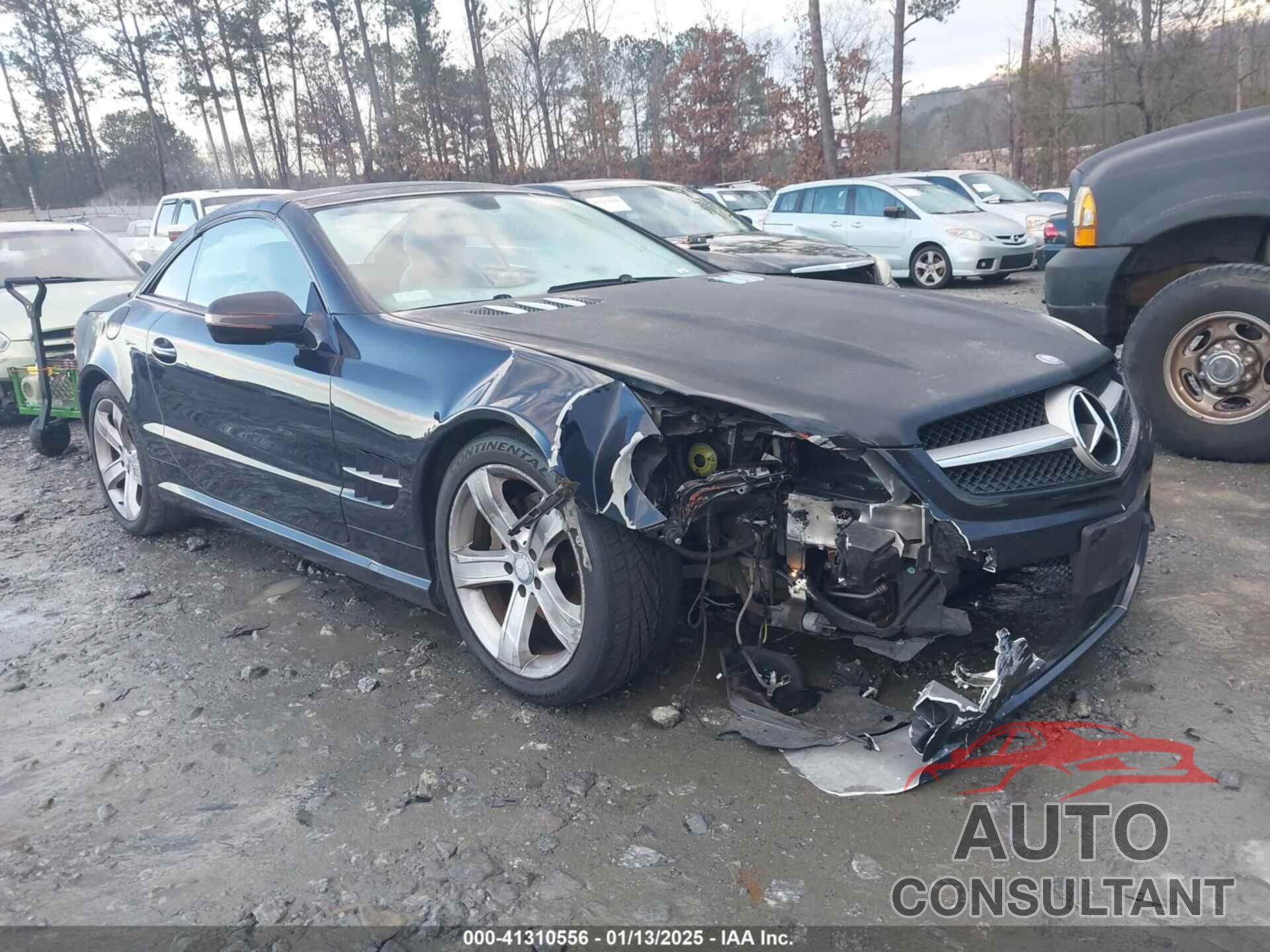 MERCEDES-BENZ SL 550 2009 - WDBSK71F29F143653