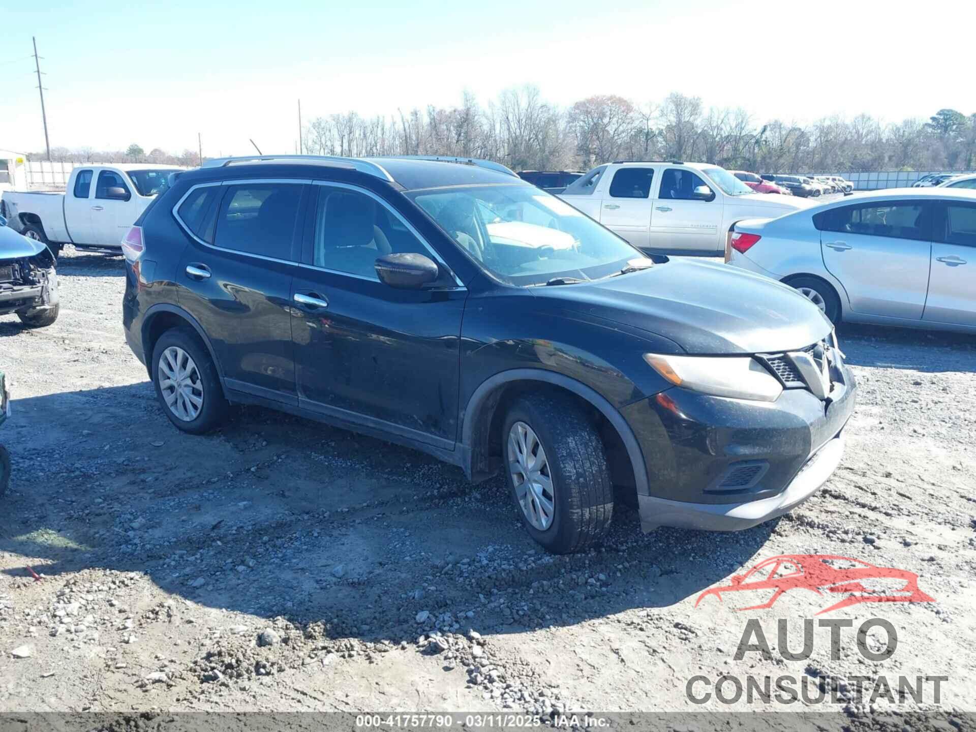 NISSAN ROGUE 2016 - KNMAT2MT5GP662749