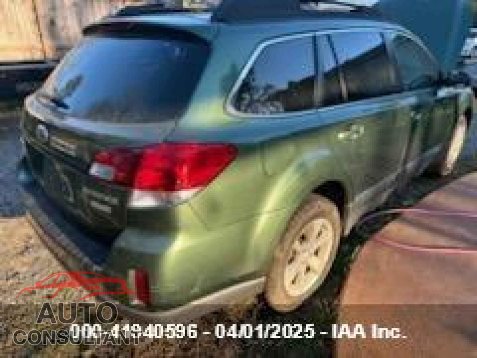 SUBARU OUTBACK 2013 - 4S4BRBCC8D3304189