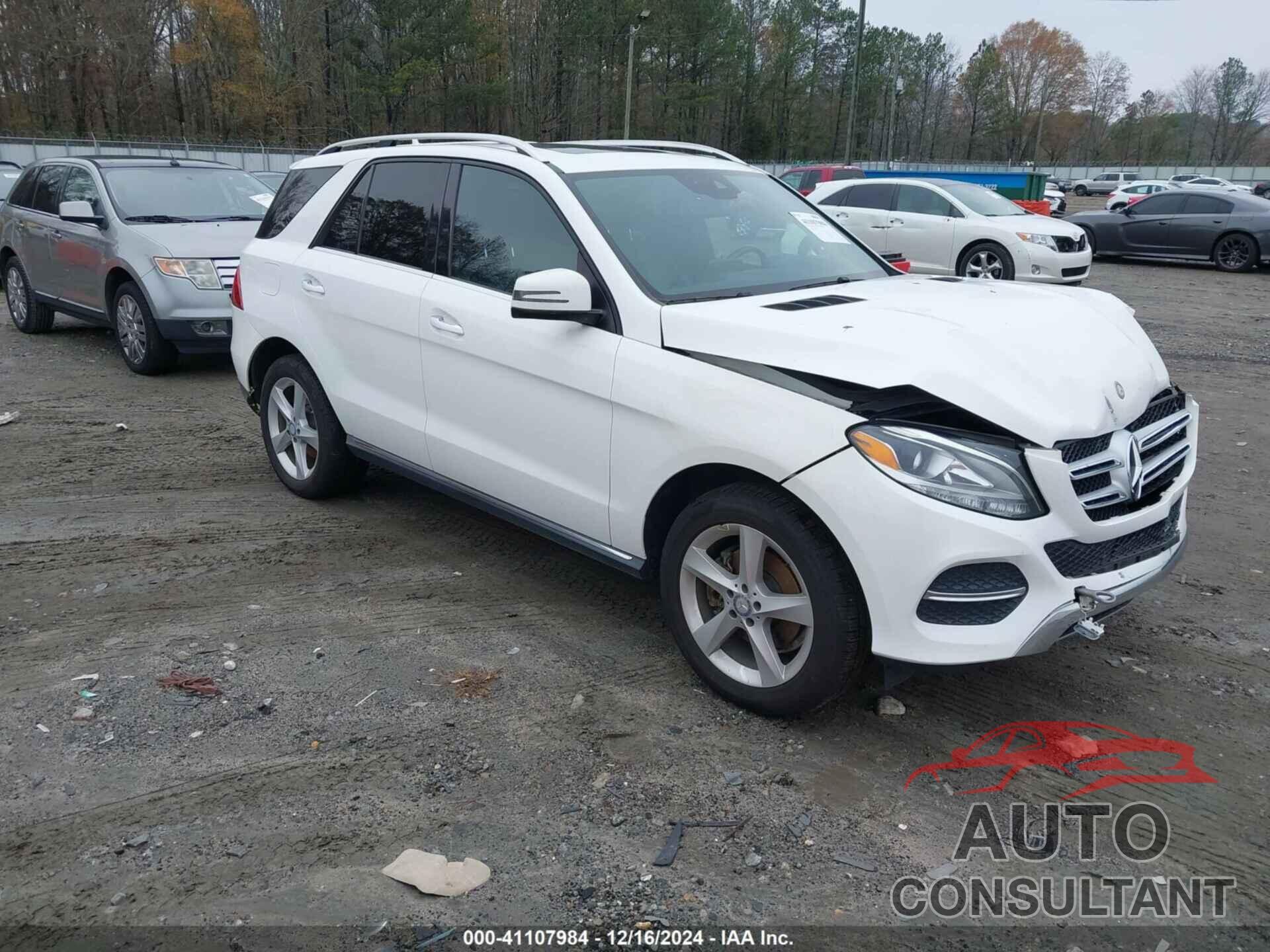 MERCEDES-BENZ GLE 350 2017 - 4JGDA5JBXHA869170