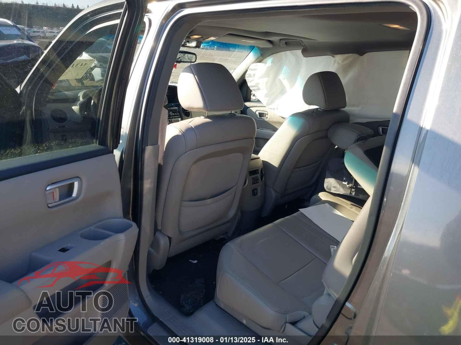 HONDA PILOT 2012 - 5FNYF4H58CB044682