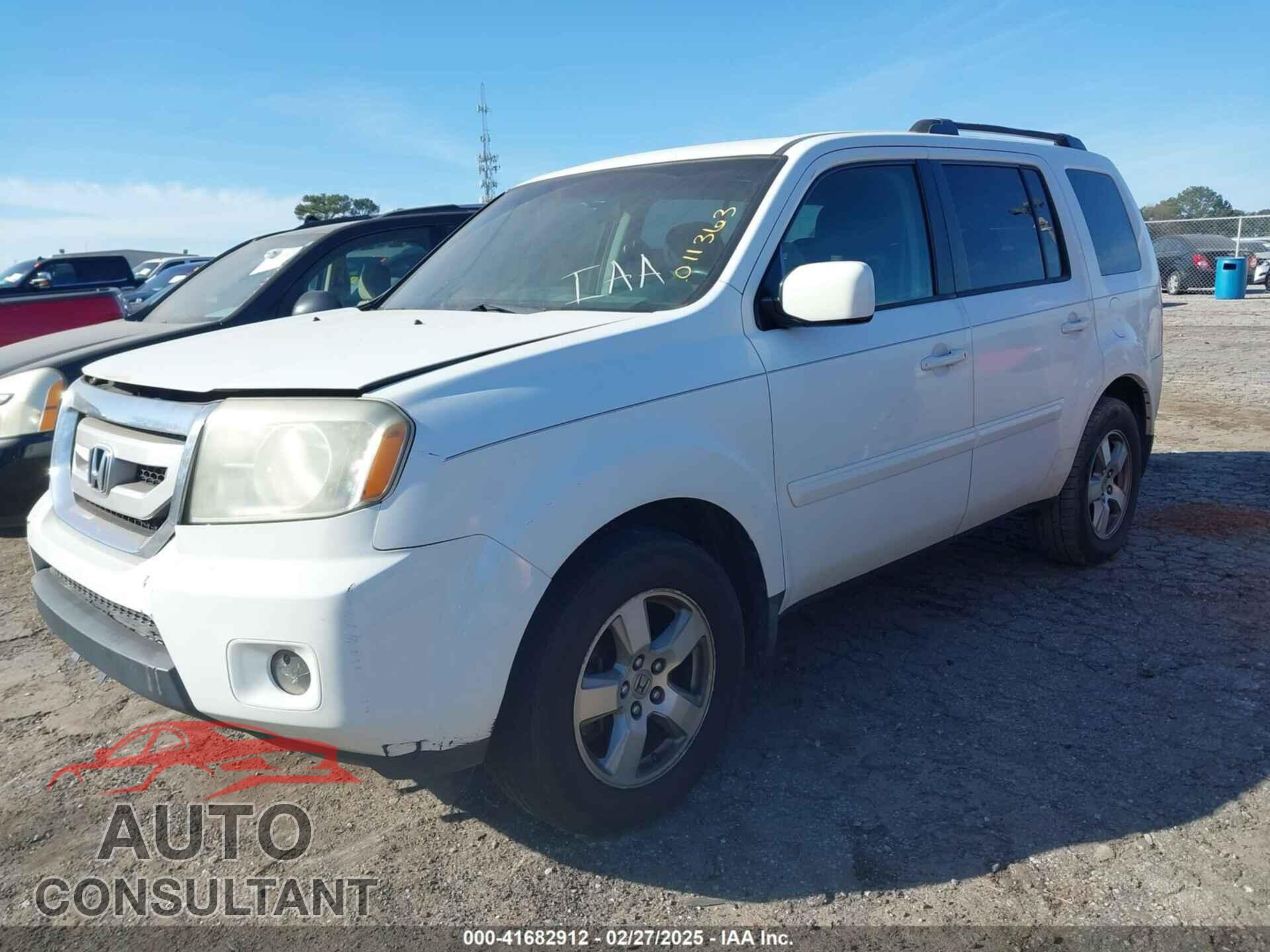 HONDA PILOT 2009 - 5FNYF38409B011363