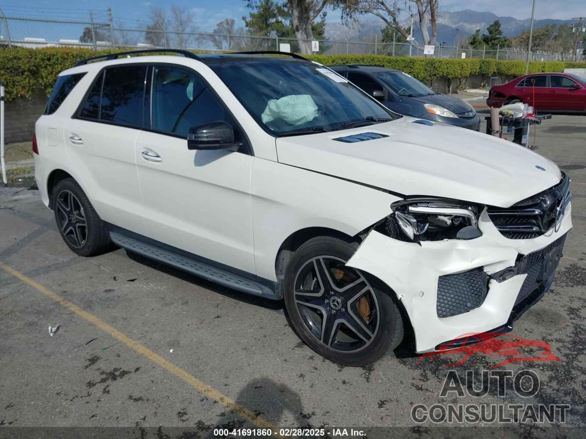 MERCEDES-BENZ GLE 350 2018 - 4JGDA5JB6JB191016