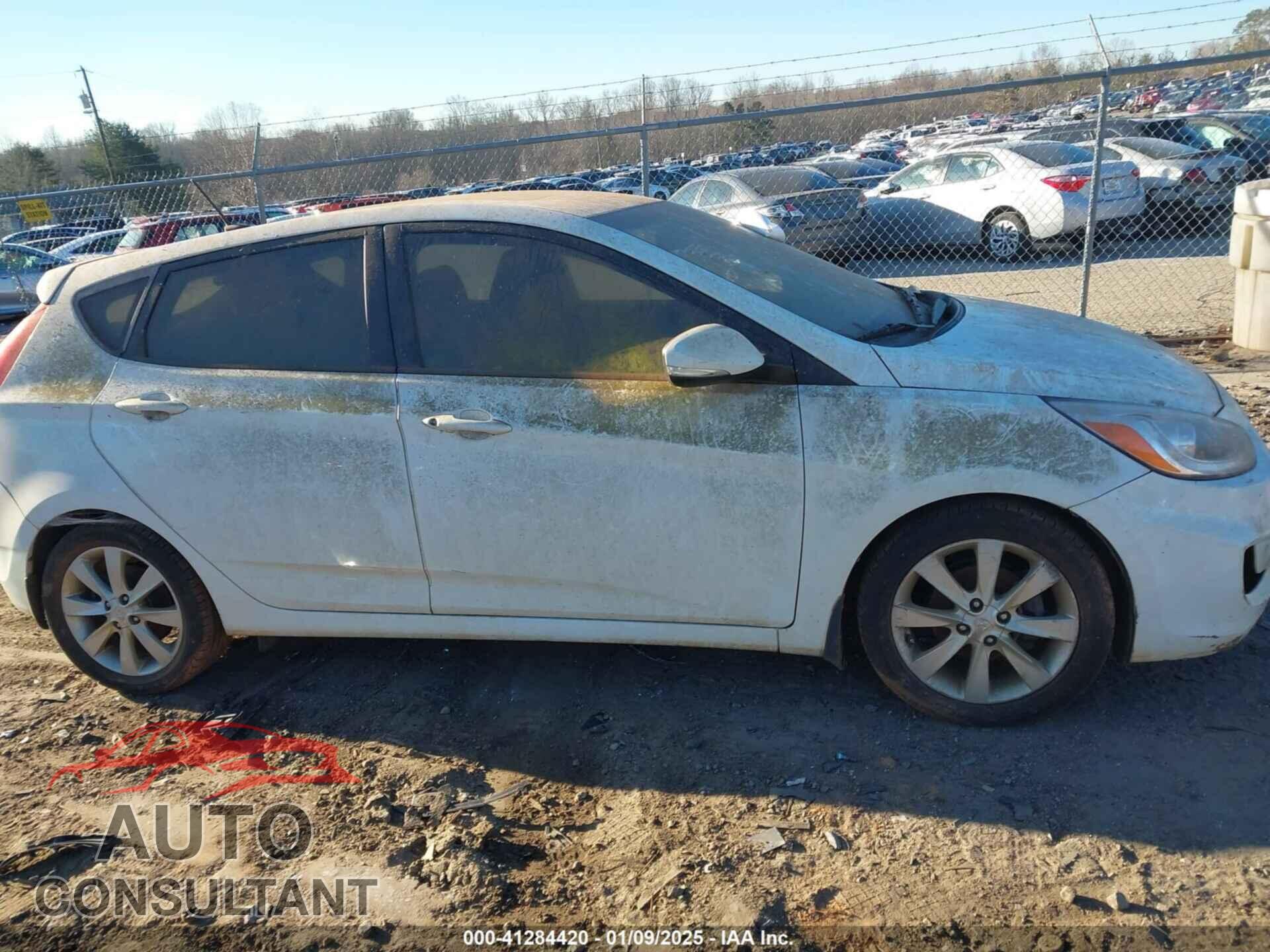 HYUNDAI ACCENT 2014 - KMHCU5AE6EU195025