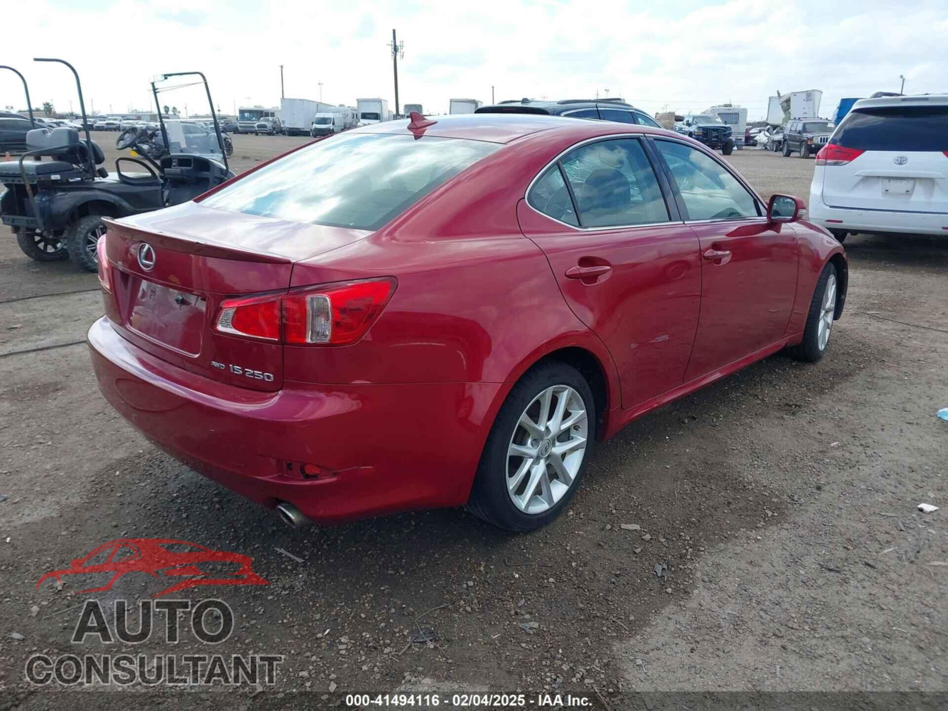 LEXUS IS 250 2012 - JTHCF5C29C5060225