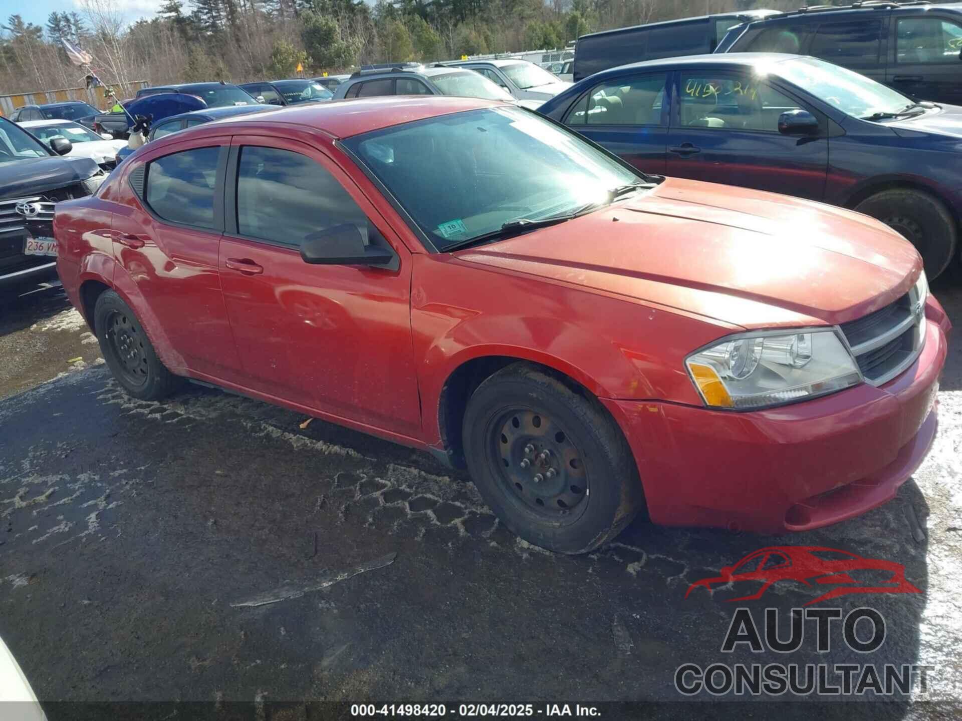 DODGE AVENGER 2010 - 1B3CC4FB3AN144488