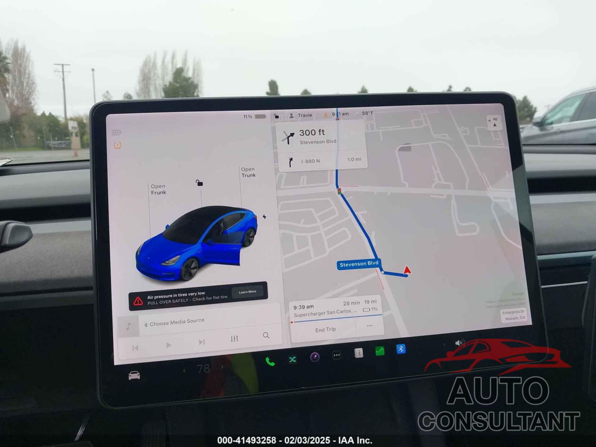 TESLA MODEL 3 2021 - 5YJ3E1EA9MF051204