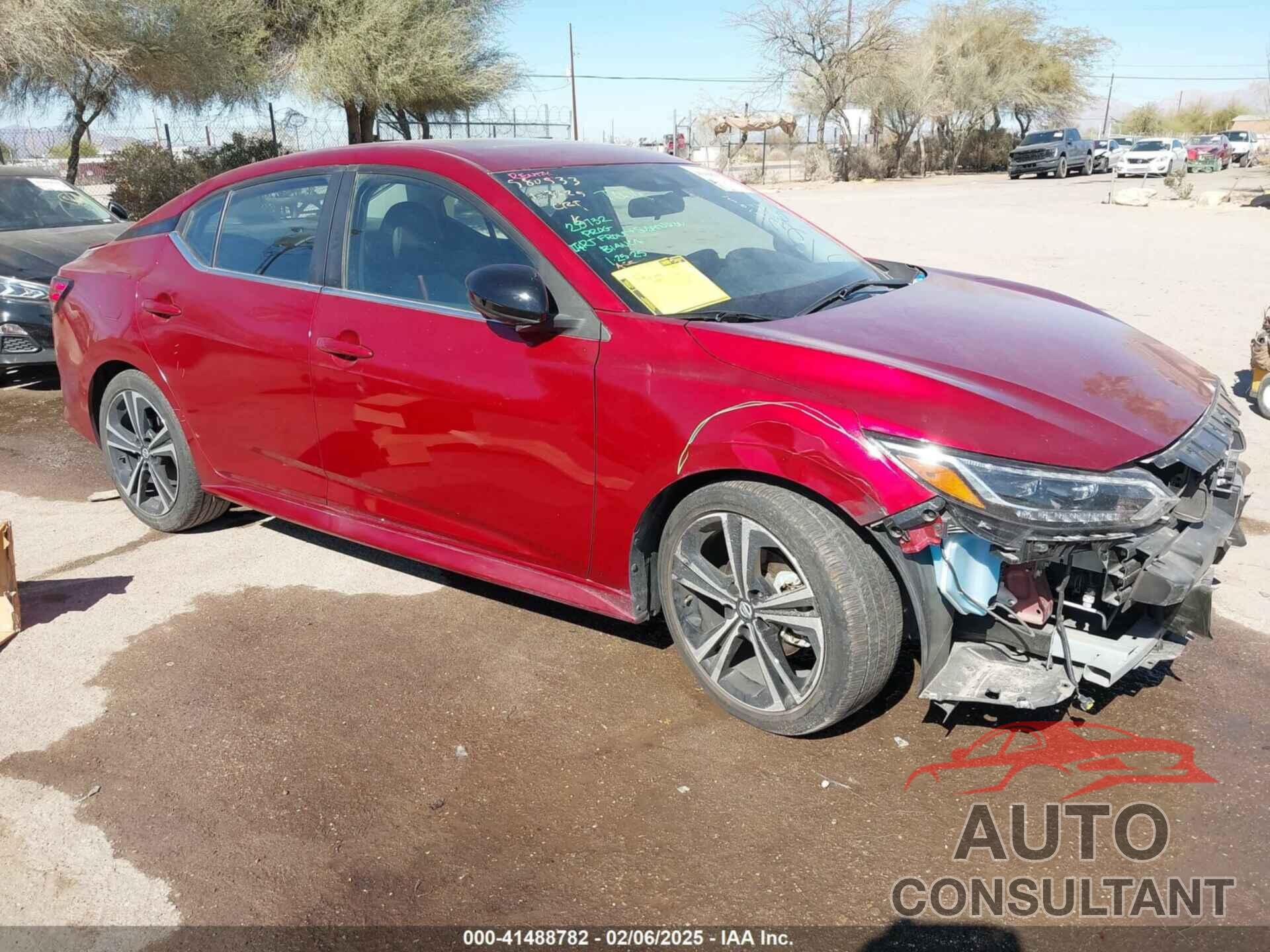 NISSAN SENTRA 2023 - 3N1AB8DV9PY239391