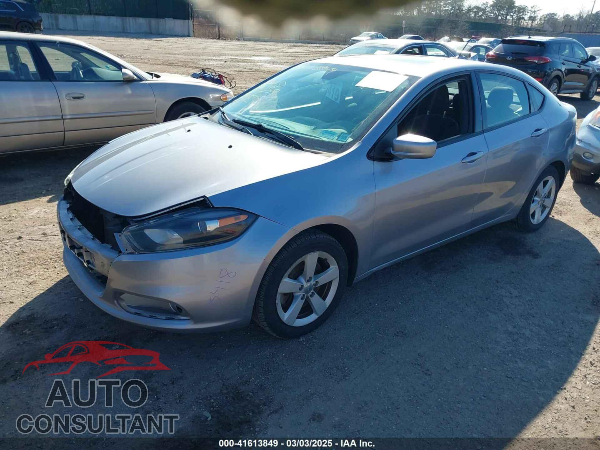 DODGE DART 2015 - 1C3CDFBB8FD279061
