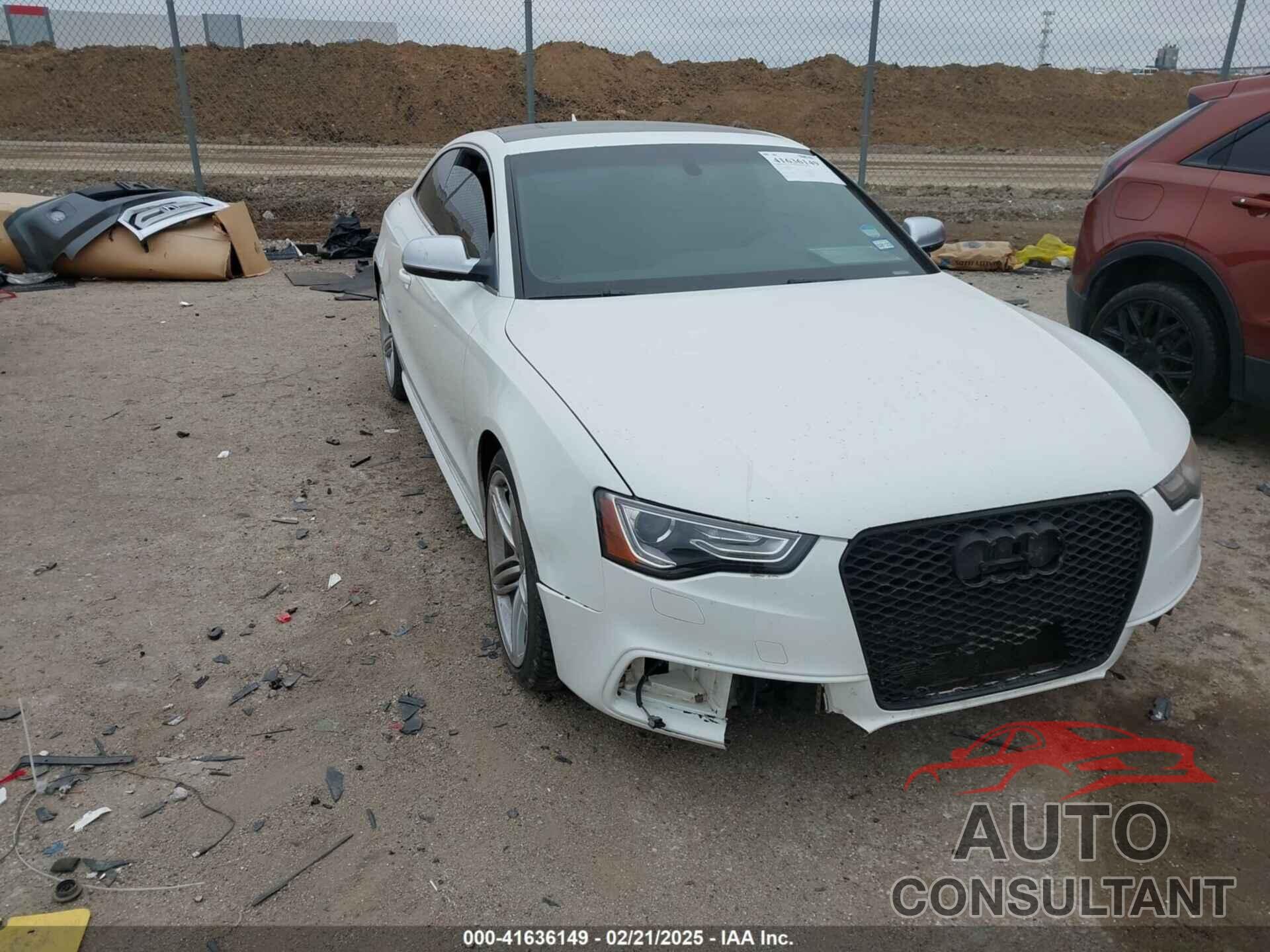 AUDI S5 2013 - WAUCGAFR0DA006611