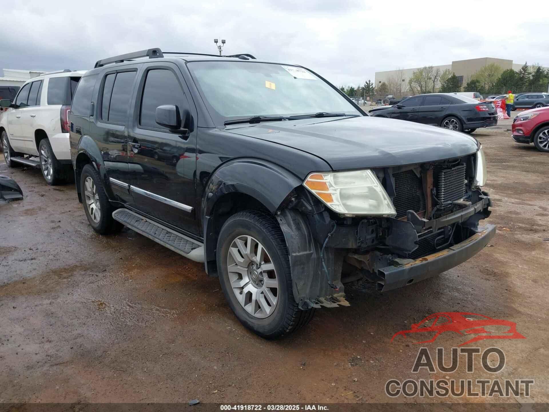 NISSAN PATHFINDER 2009 - 5N1AR18U29C614711