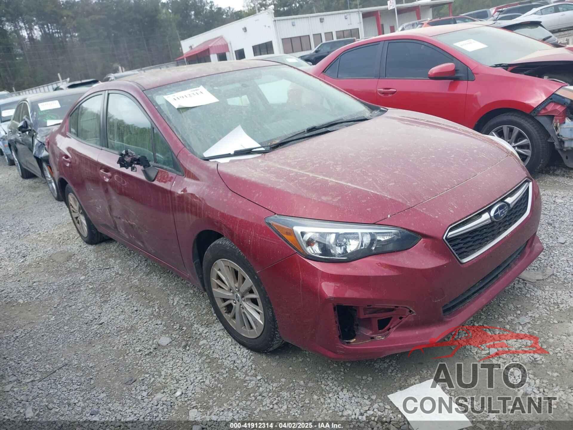 SUBARU IMPREZA 2017 - 4S3GKAB69H3605354