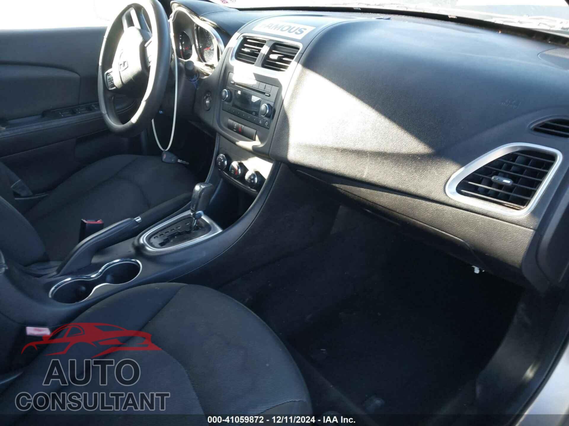 DODGE AVENGER 2013 - 1C3CDZAB2DN537939