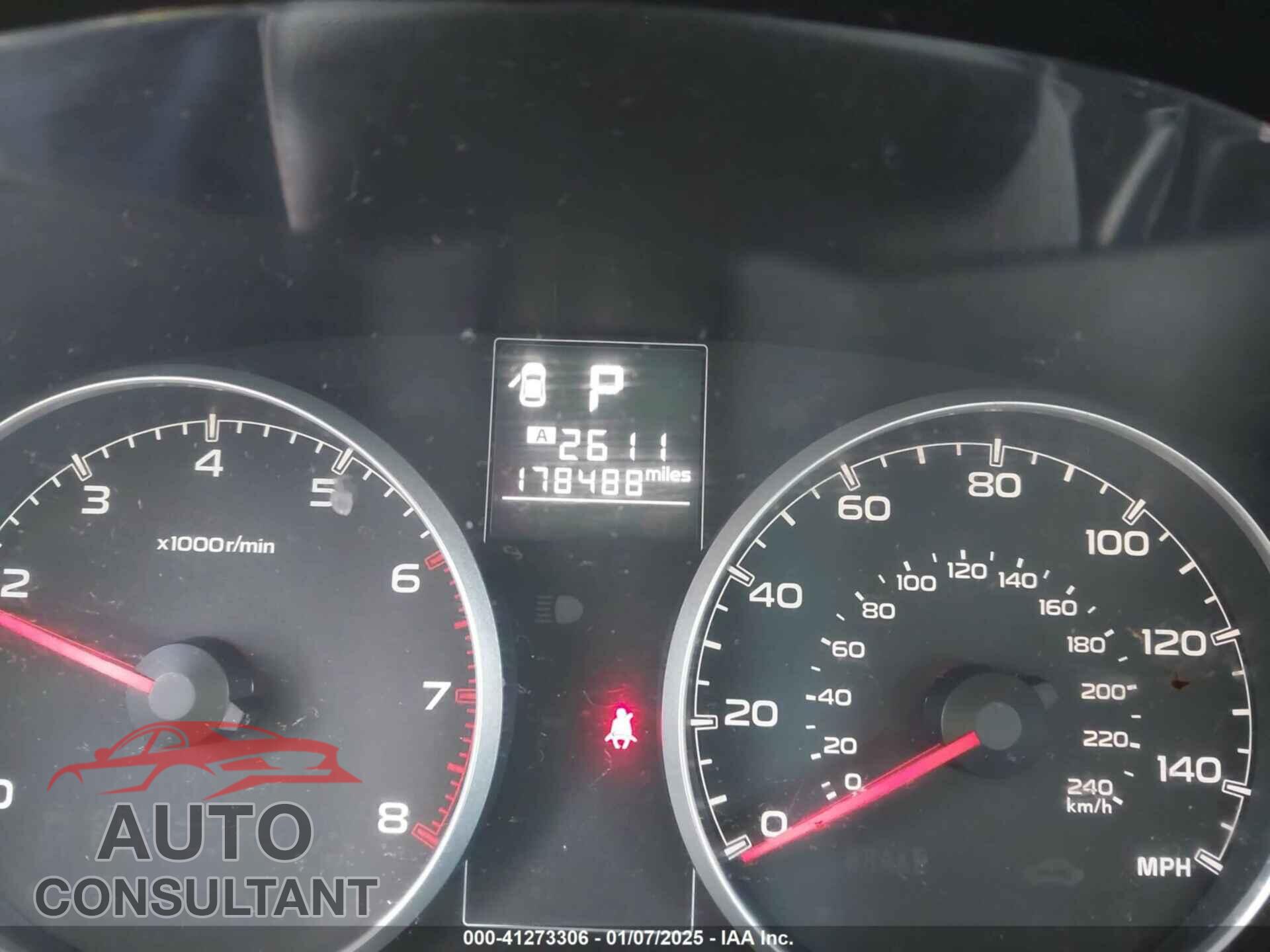SUBARU OUTBACK 2014 - 4S4BRCAC2E3292745