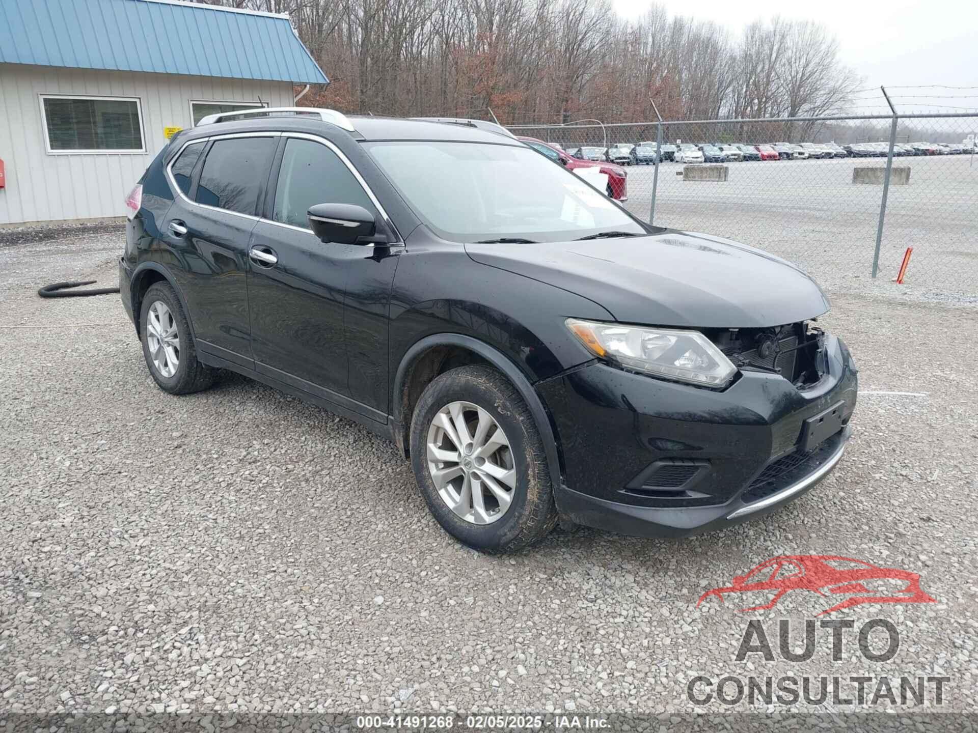 NISSAN ROGUE 2015 - KNMAT2MT7FP554700