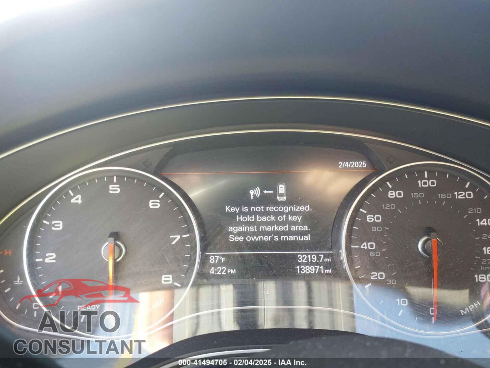 AUDI A6 2016 - WAUGFAFC3GN089075
