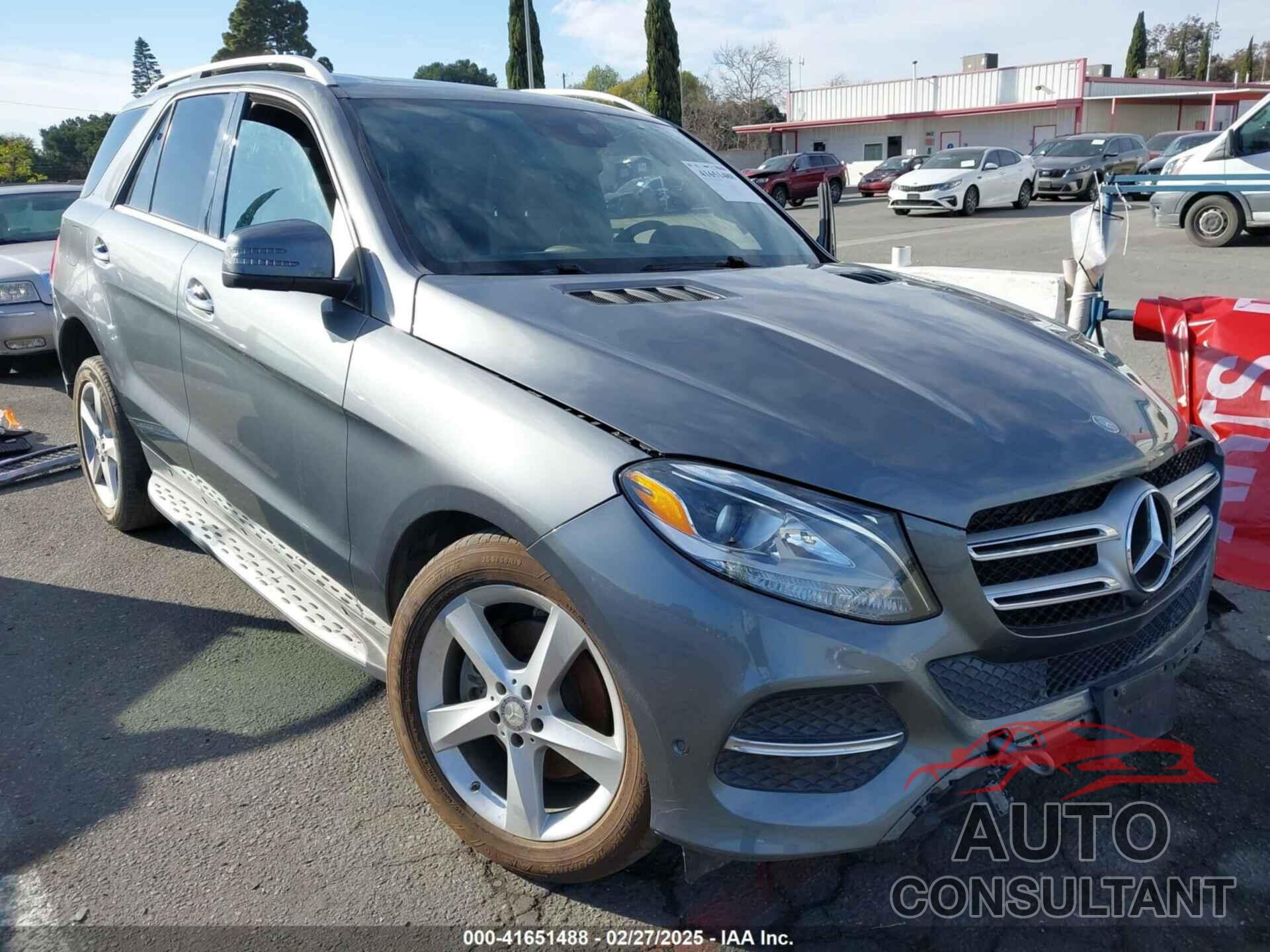 MERCEDES-BENZ GLE 350 2017 - 4JGDA5JB6HA827370