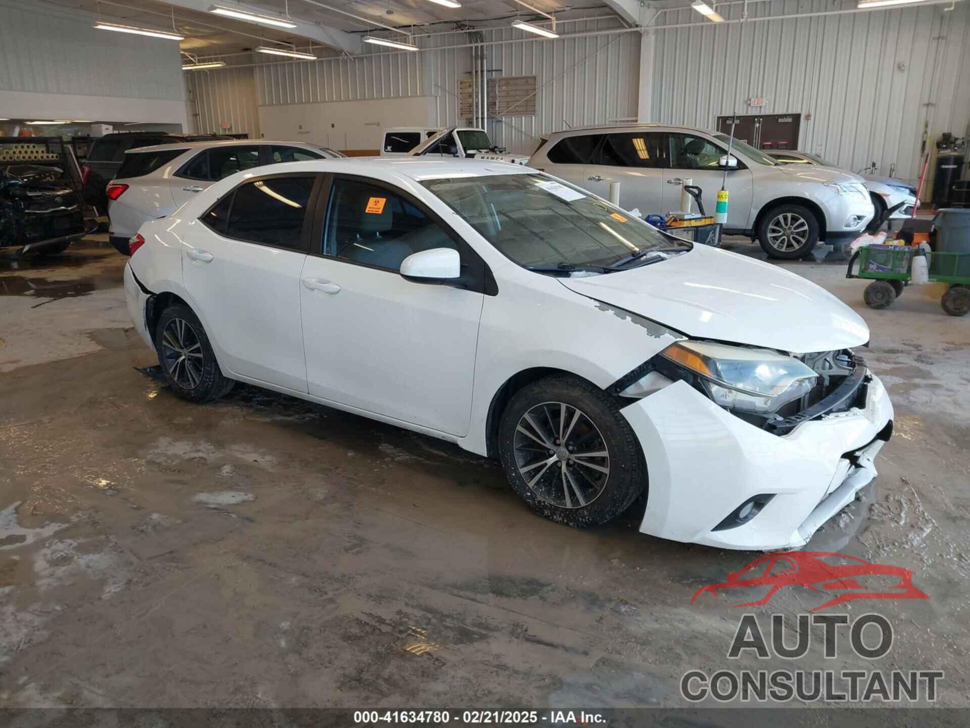 TOYOTA COROLLA 2016 - 5YFBURHEXGP546161